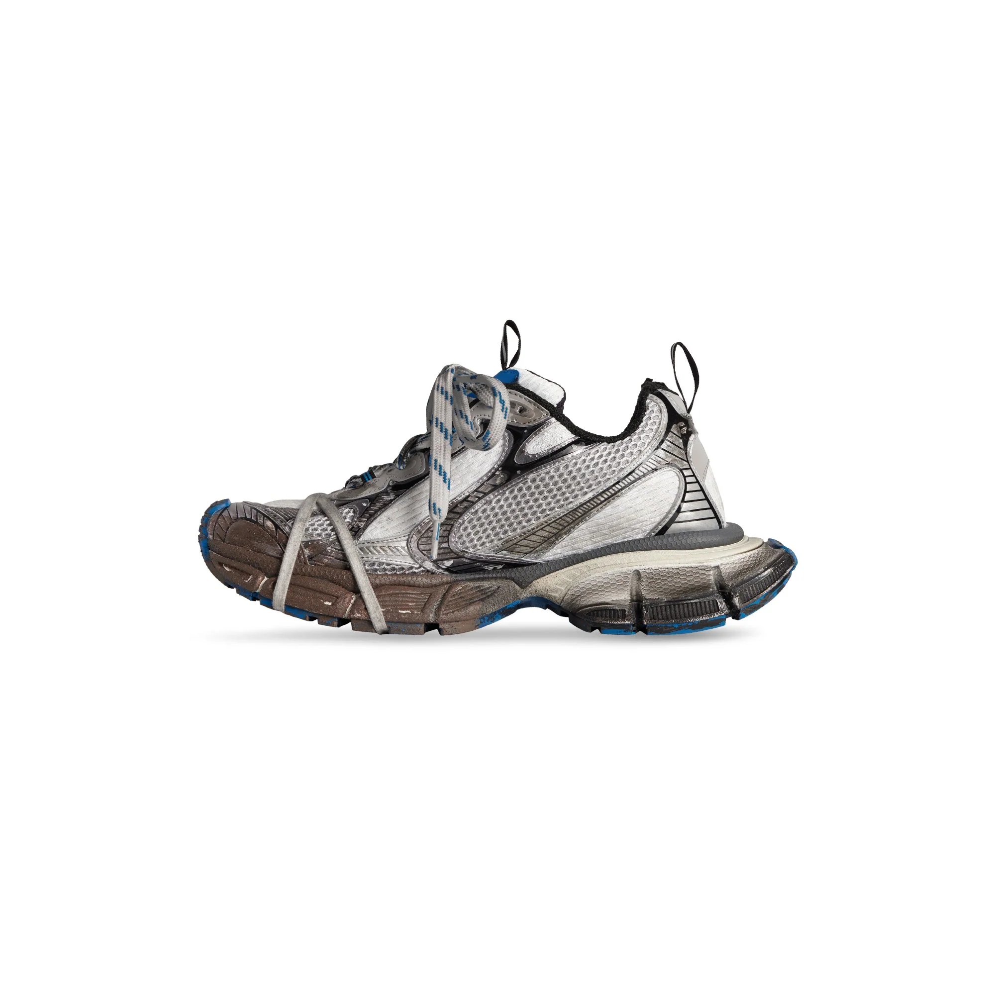 3Xl Mesh/Rub/Super Worn Out - Grey/White/Blue - Image 7