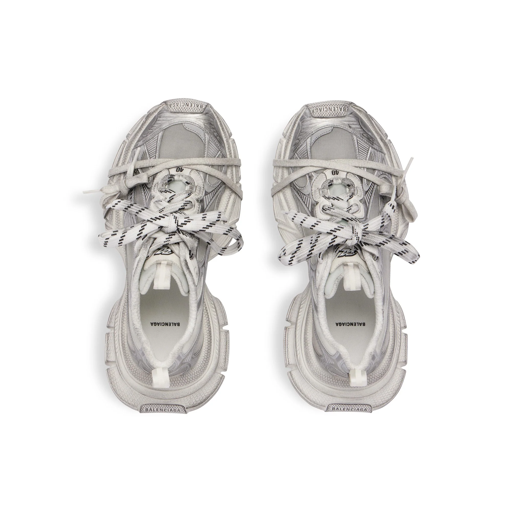3XL Summer Mesh - White/Silver - Image 6