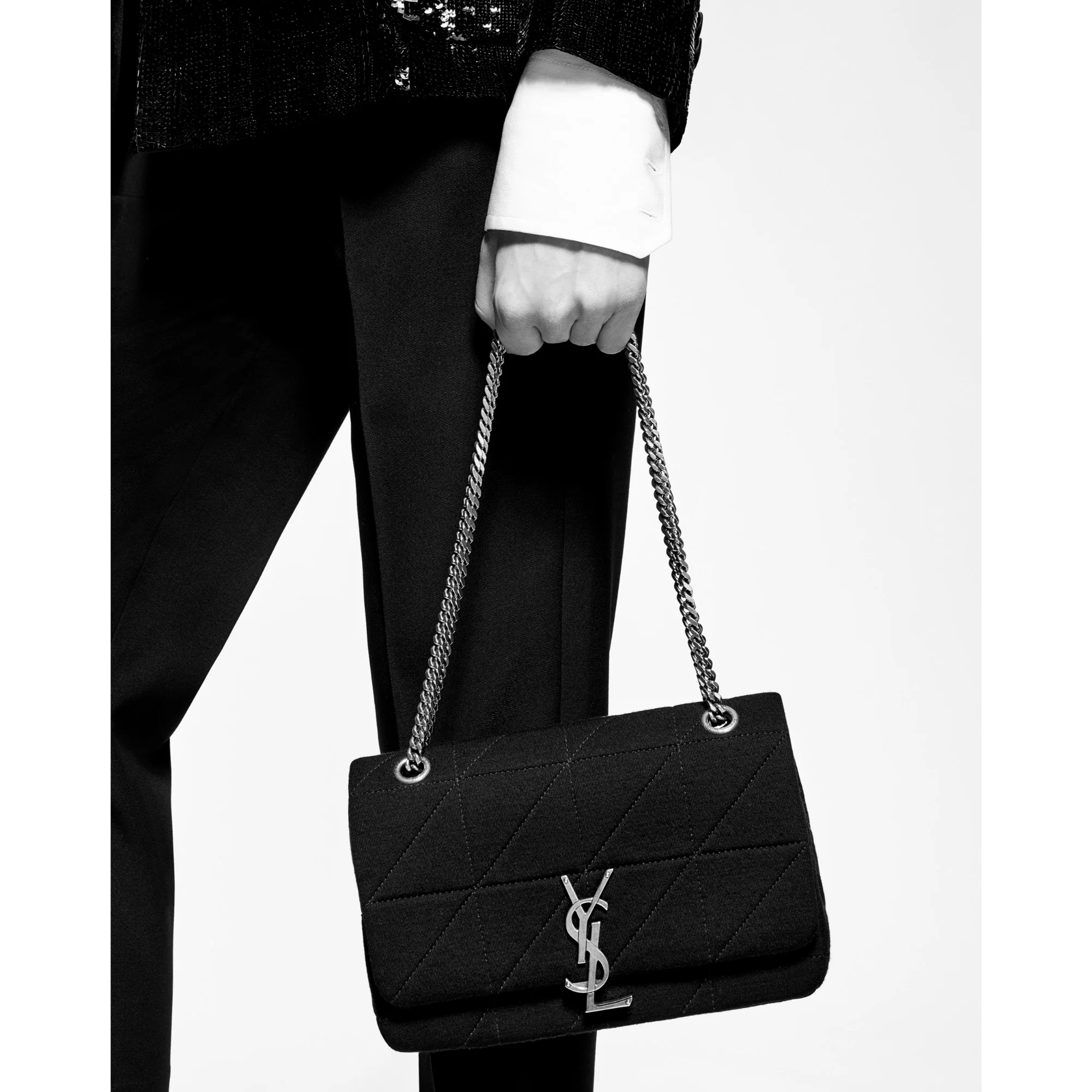 Medium Jamie Chain Bag - Tropical Sand/Coquil - Image 6