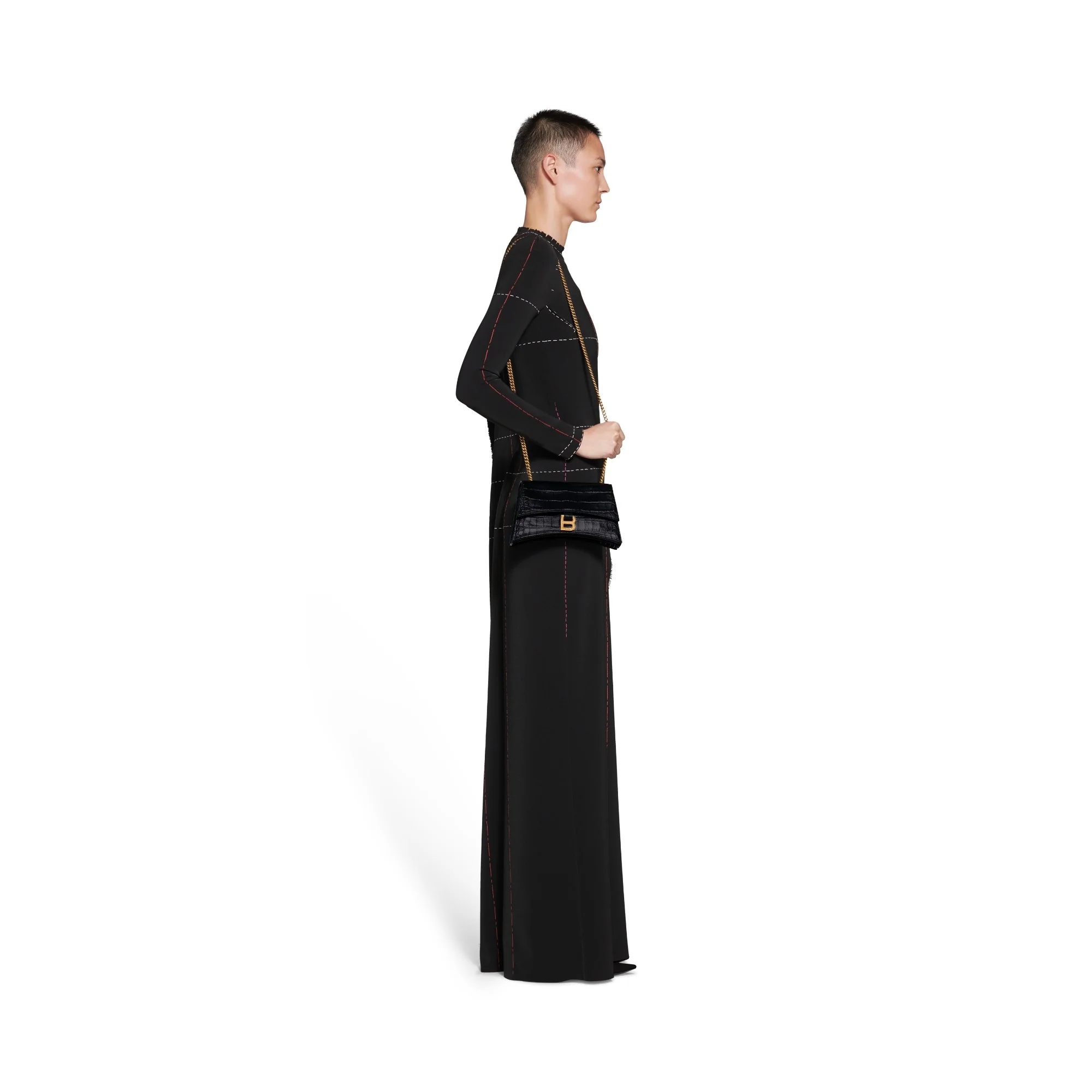 Crush Chain Bag Xs - Black - Image 7