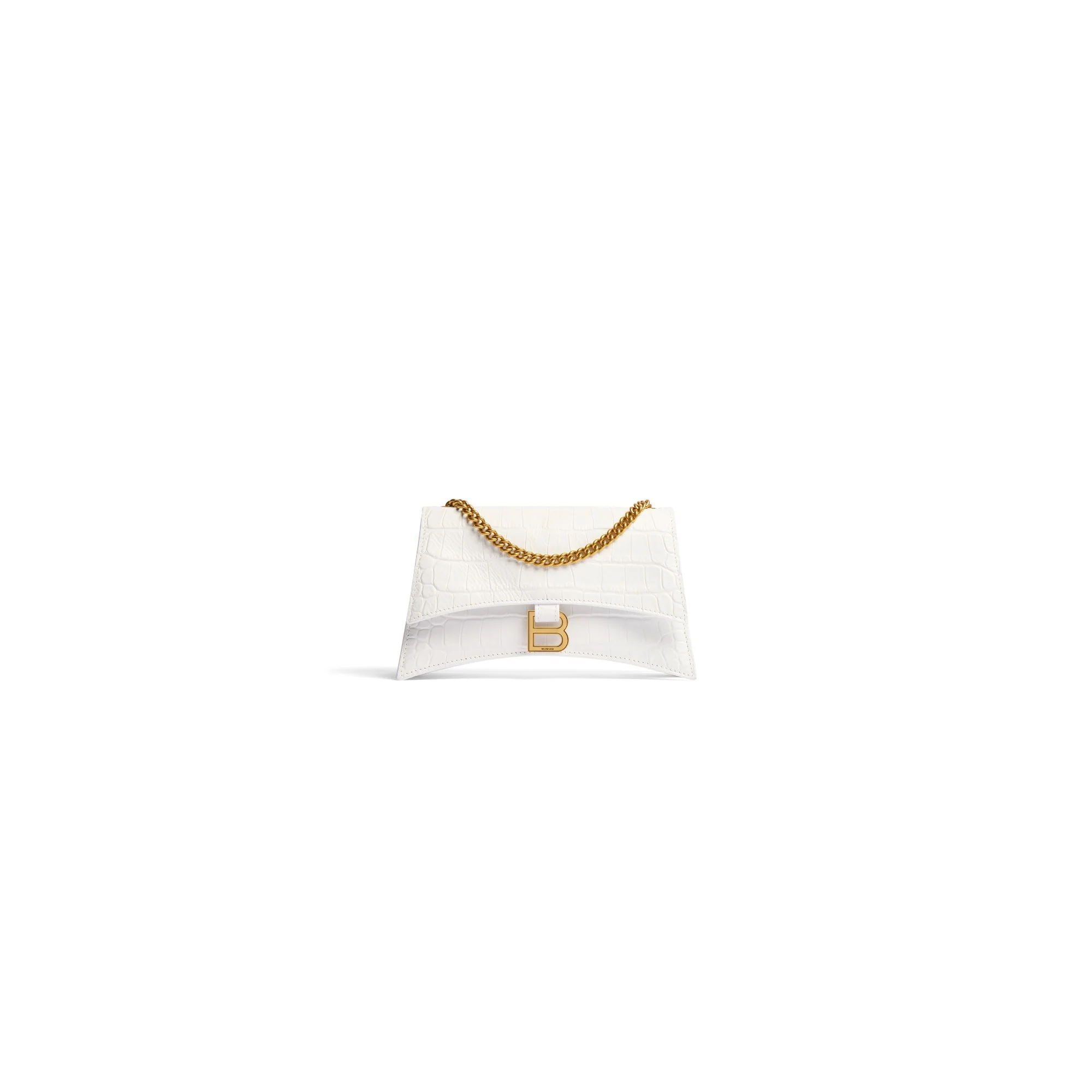Crush Chain Bag Xs - Optic White