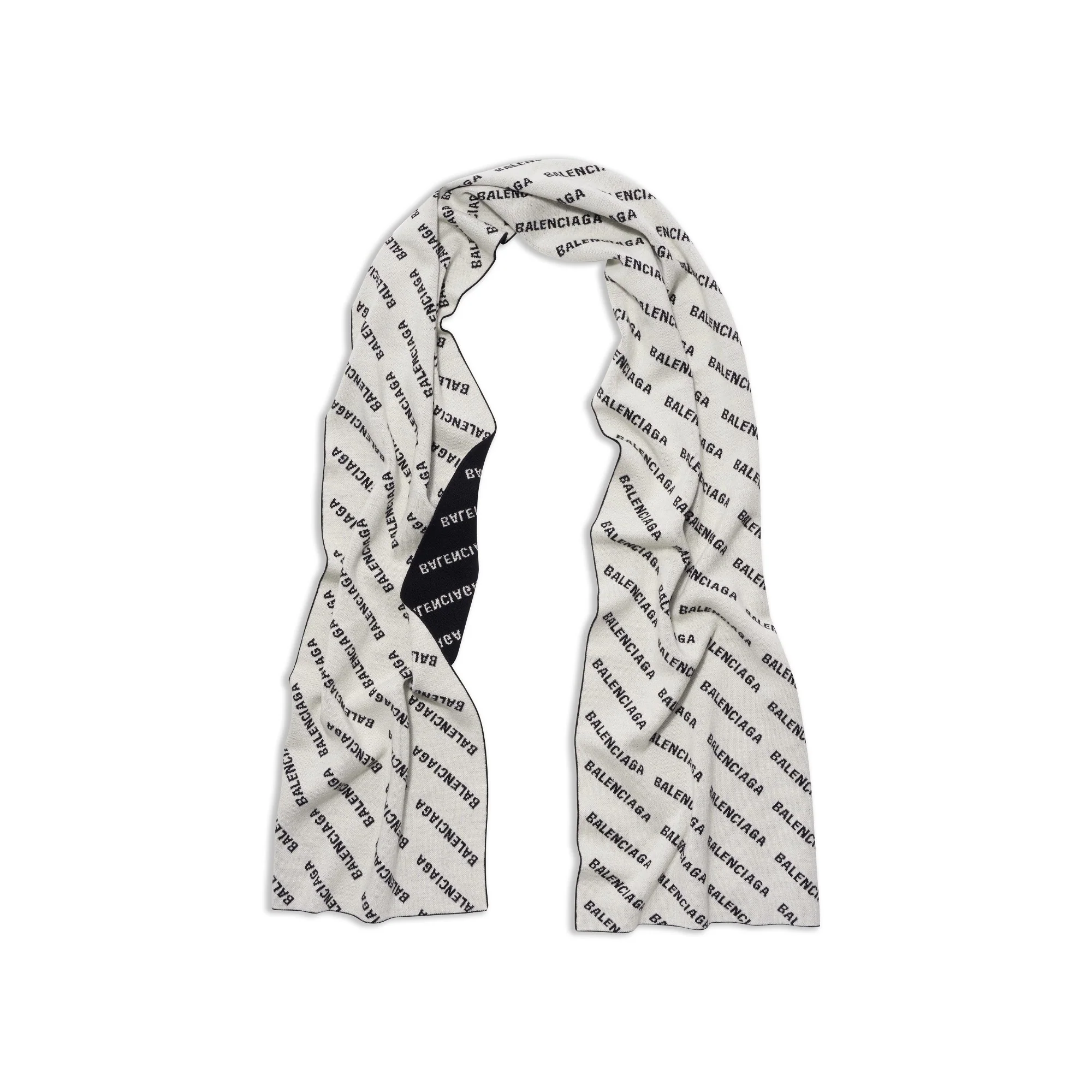 Scarf - Black/White - Image 2