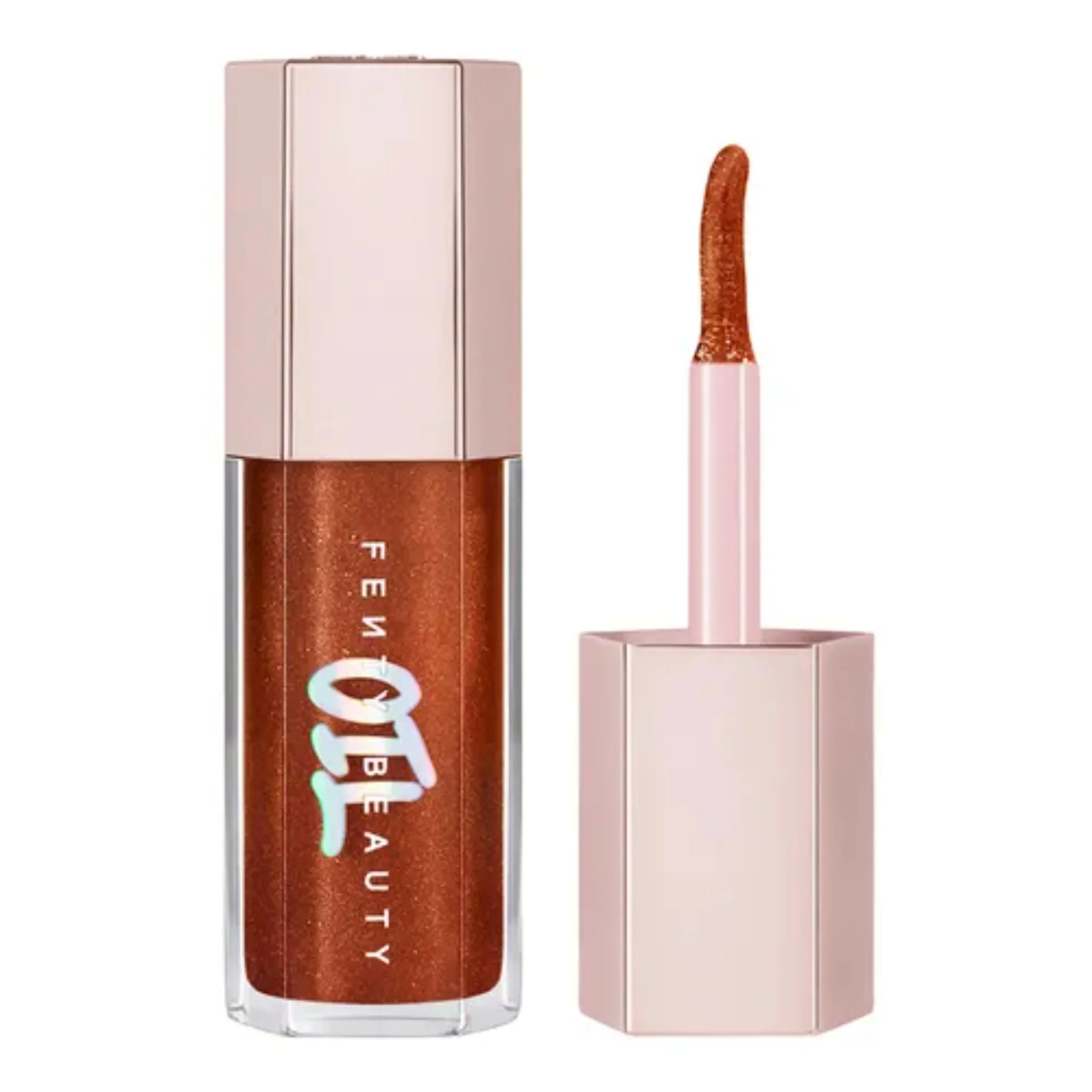 Gloss Bomb Oil Luminizing Lip Oil N' Gloss - Coppa Cookie