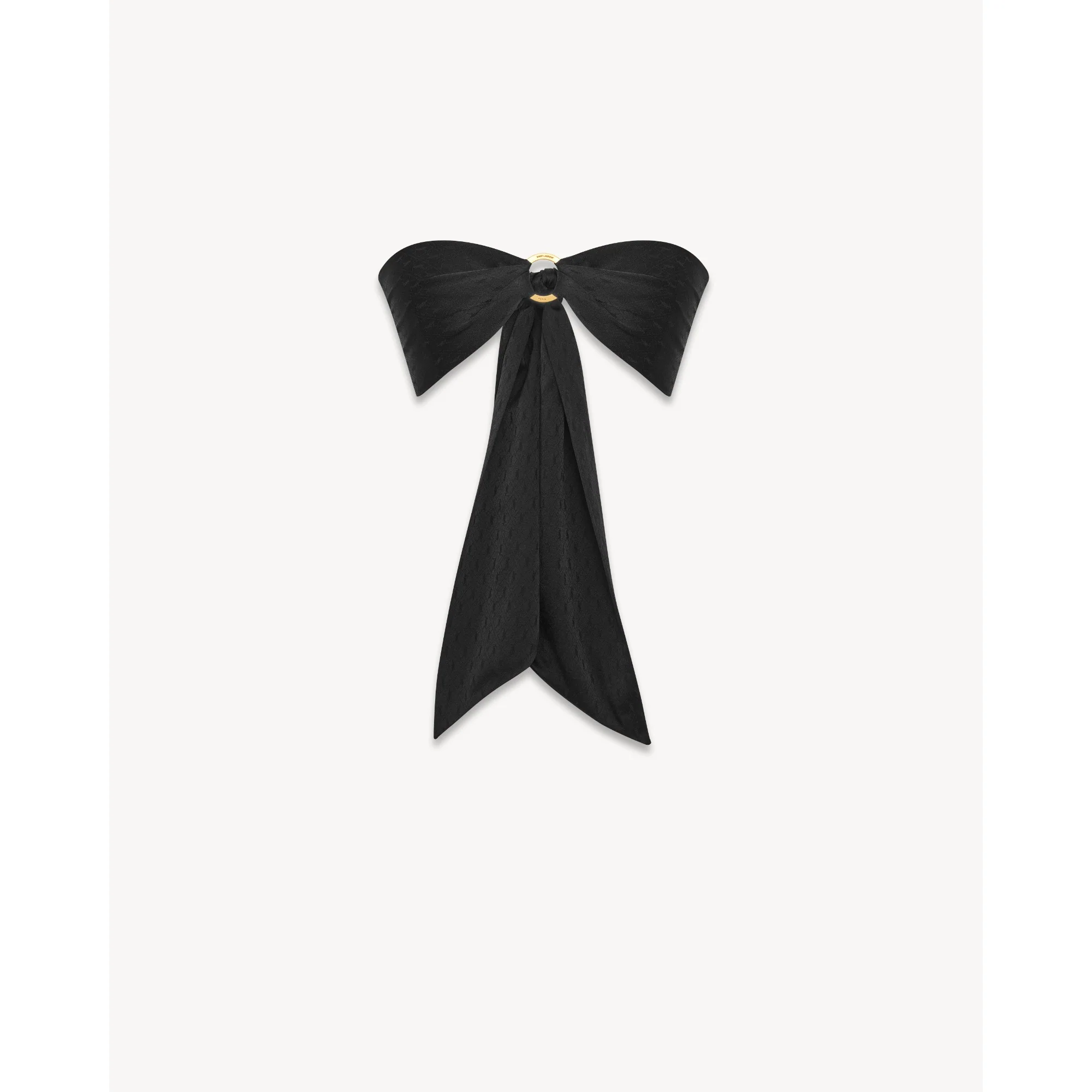 Monogram Bandeau Poitrine With Ring - Black