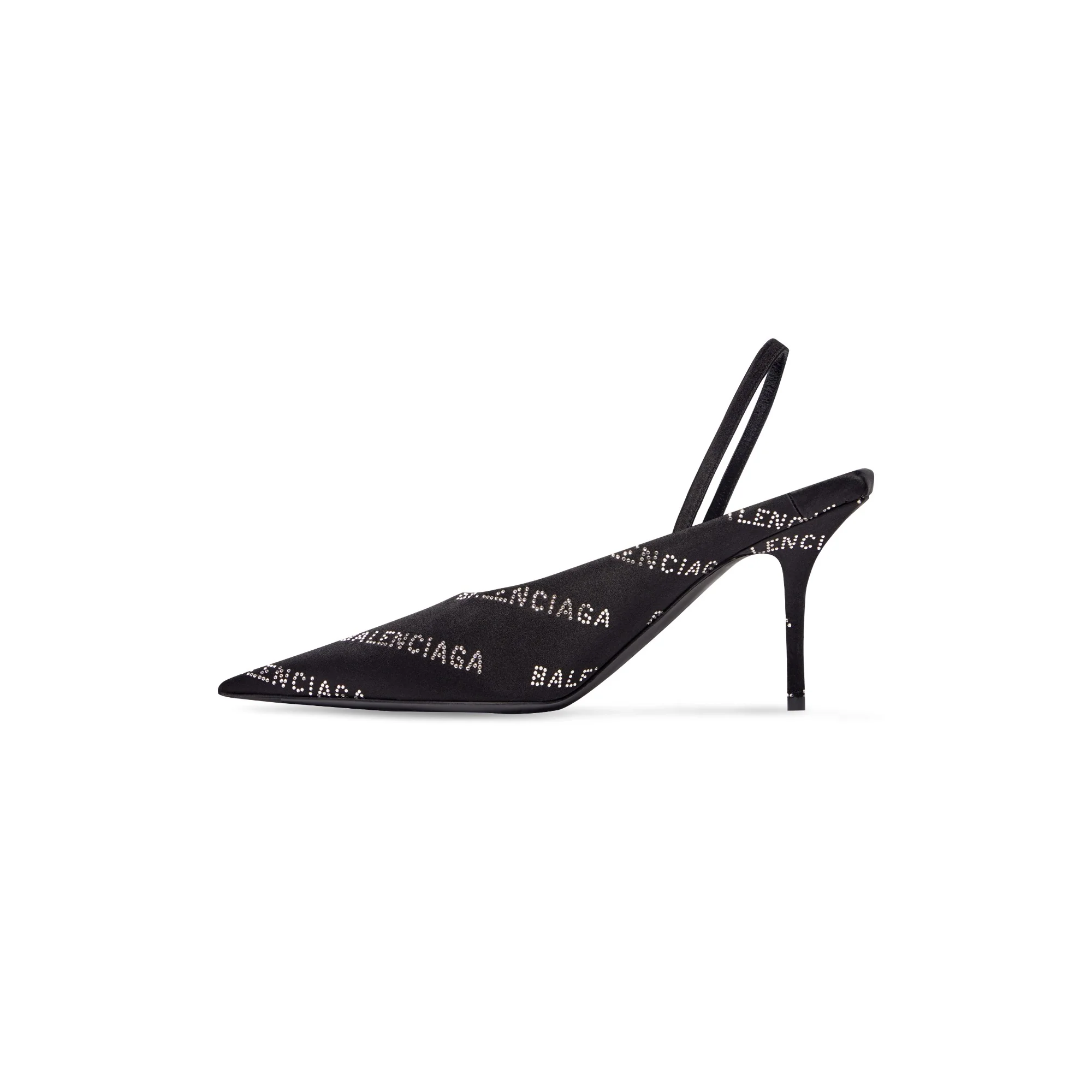 Sq.Knf. Sling M80 Satin Strass - Black - Image 2