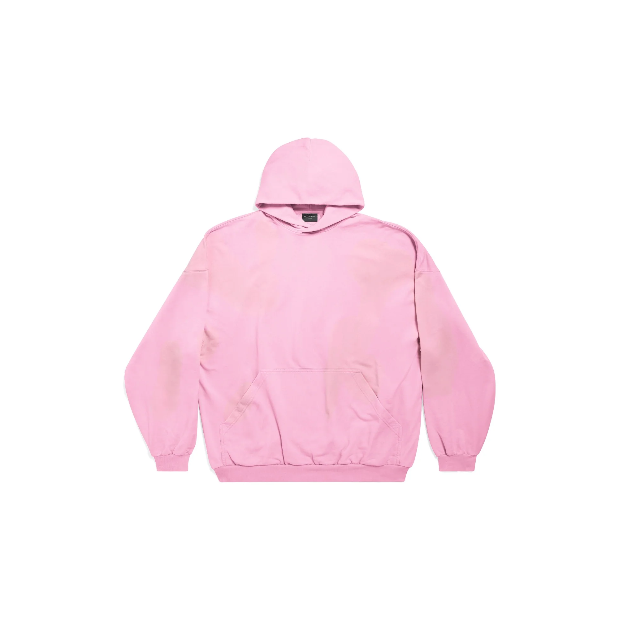 Large Fit Hoodie - Pink/Black