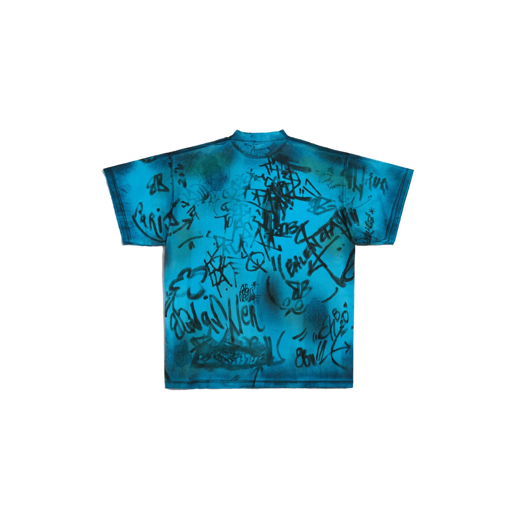 Oversized T-Shirt - Azure - Image 2
