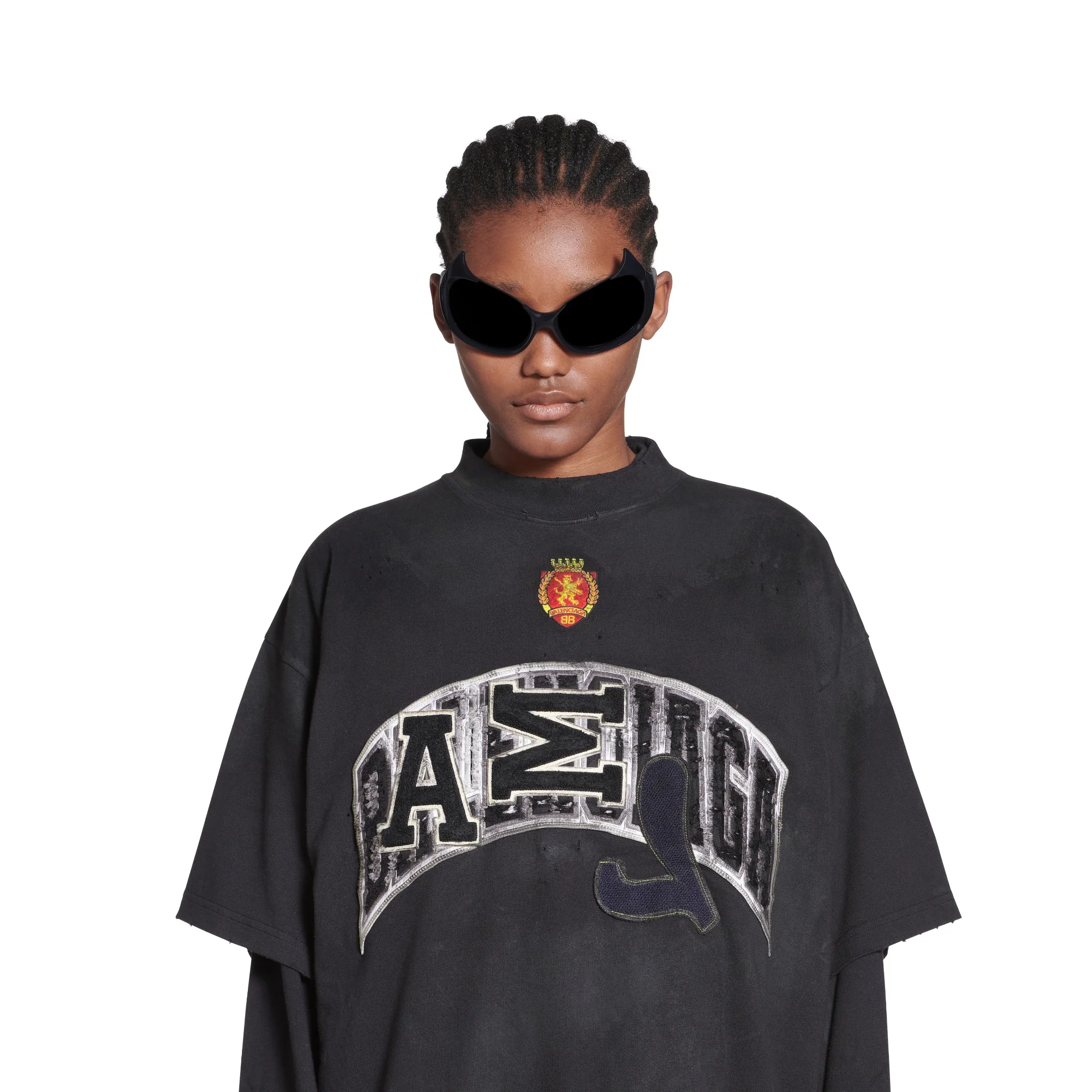 Oversized T-Shirt - Washed Black - Image 3
