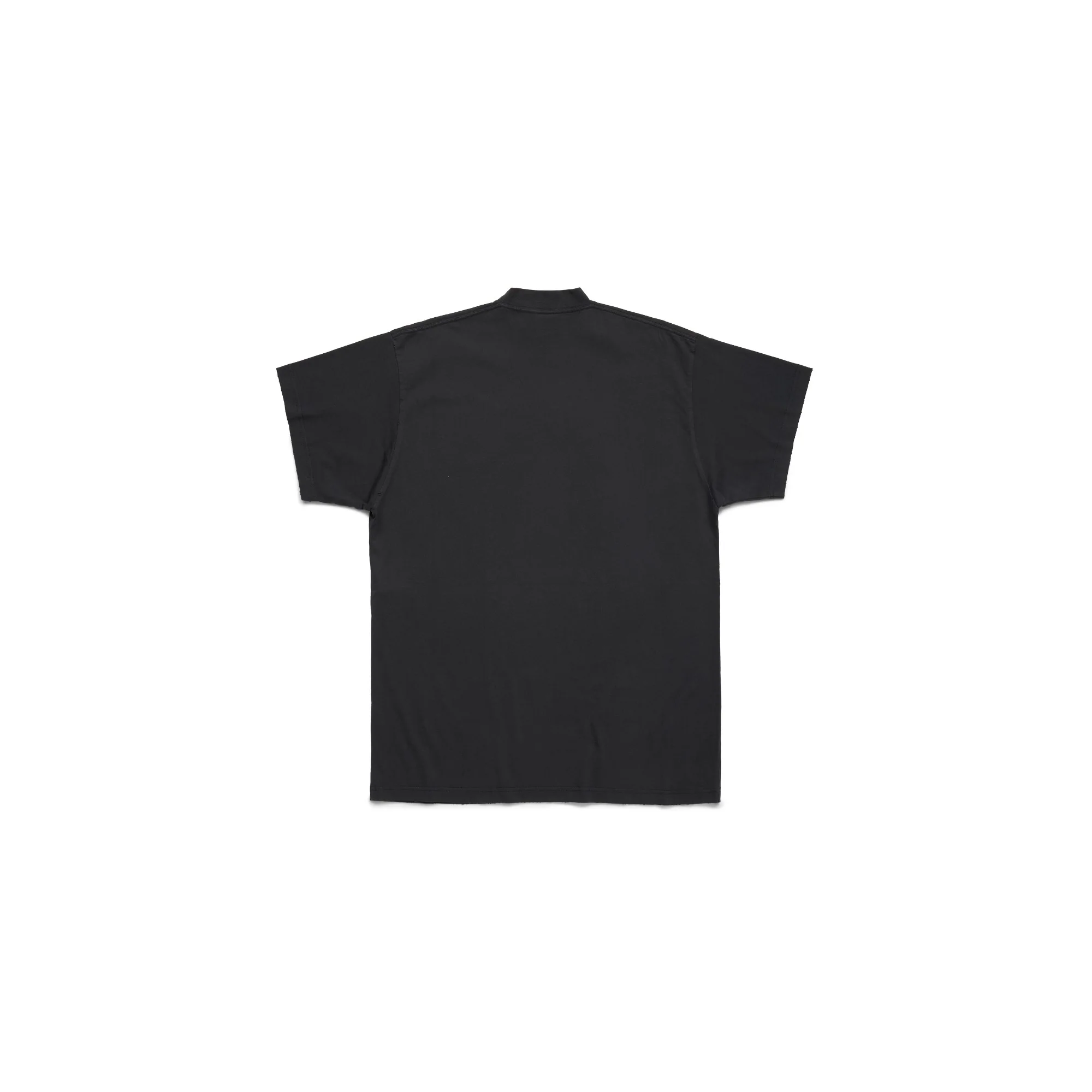 Oversized T-Shirt - Faded Black/White - Image 2