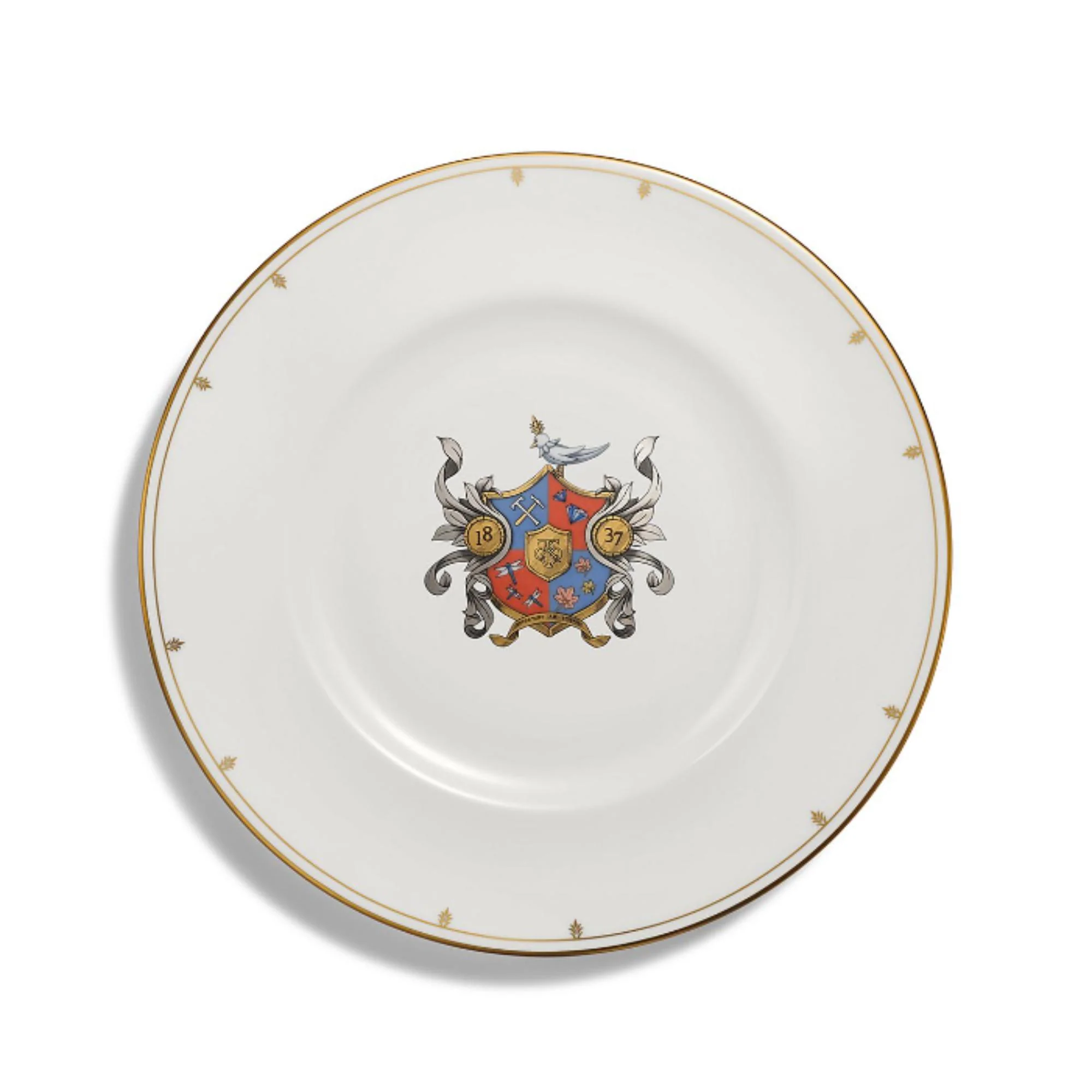 73914426 - Bc Crest Whit Charger Plate