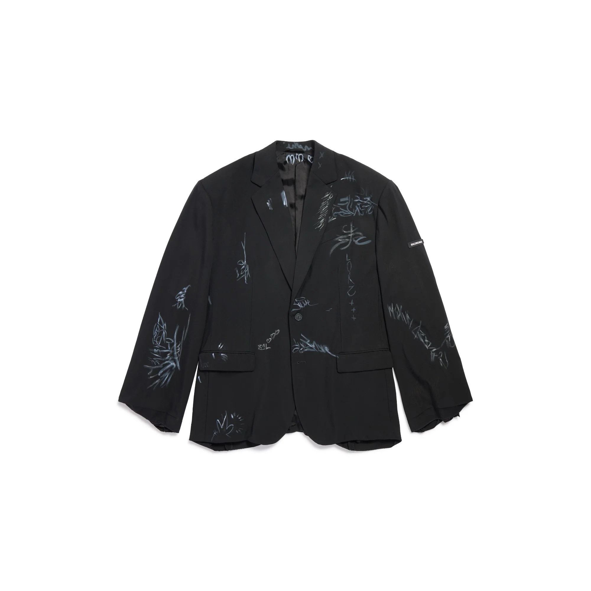 Skater Tailored Jacket - Black