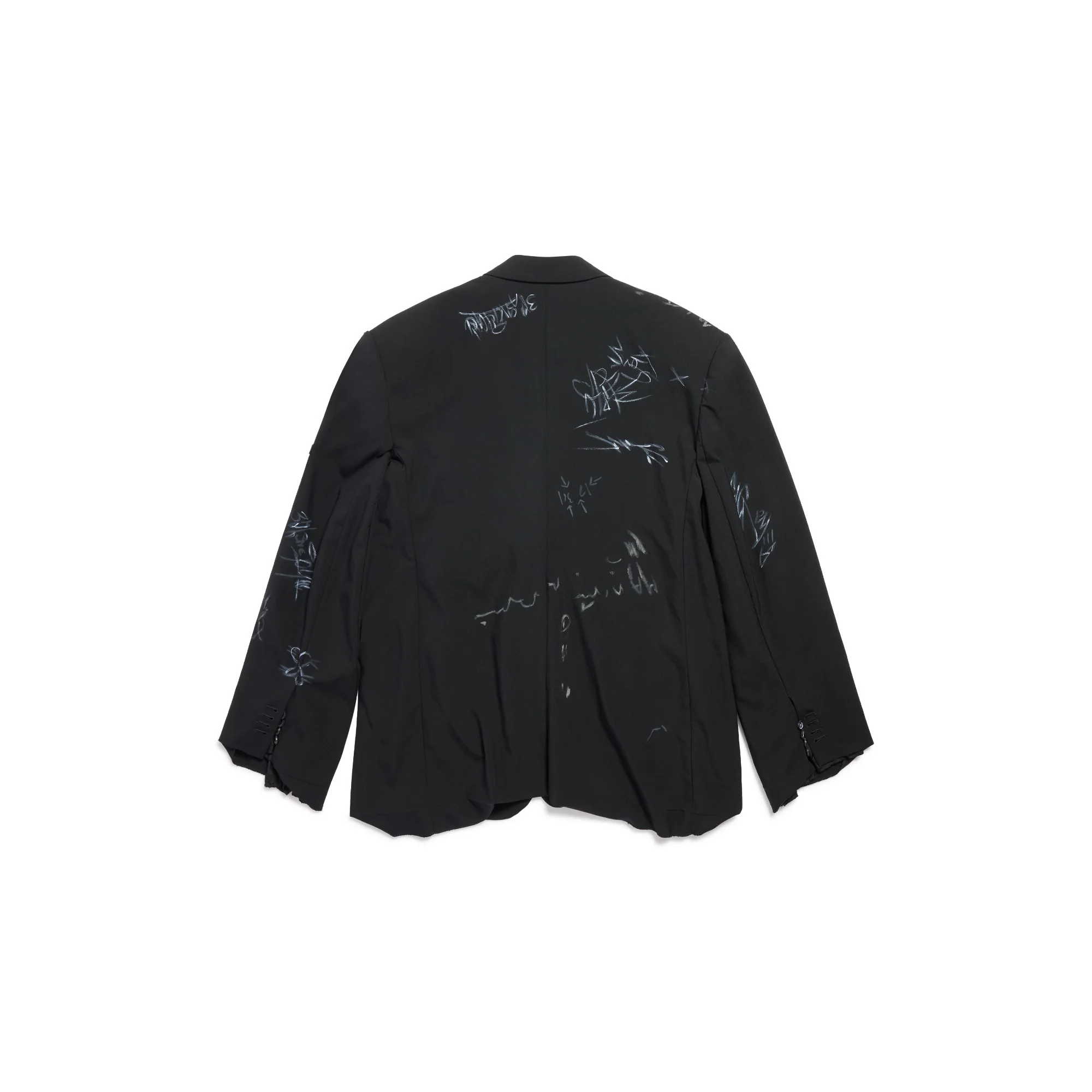 Skater Tailored Jacket - Black - Image 2