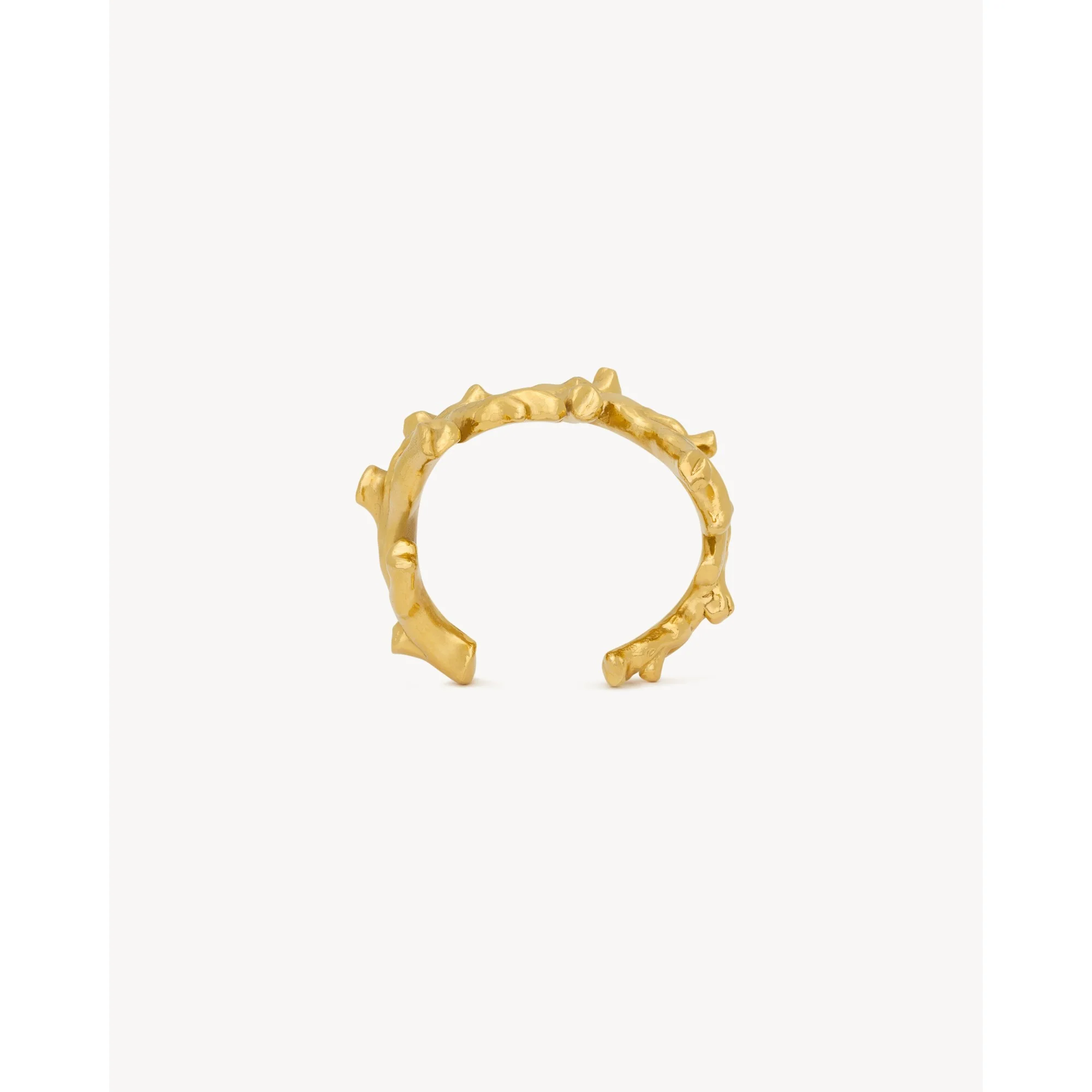 Oversize Coral Cuff - Dore Satine - Image 2