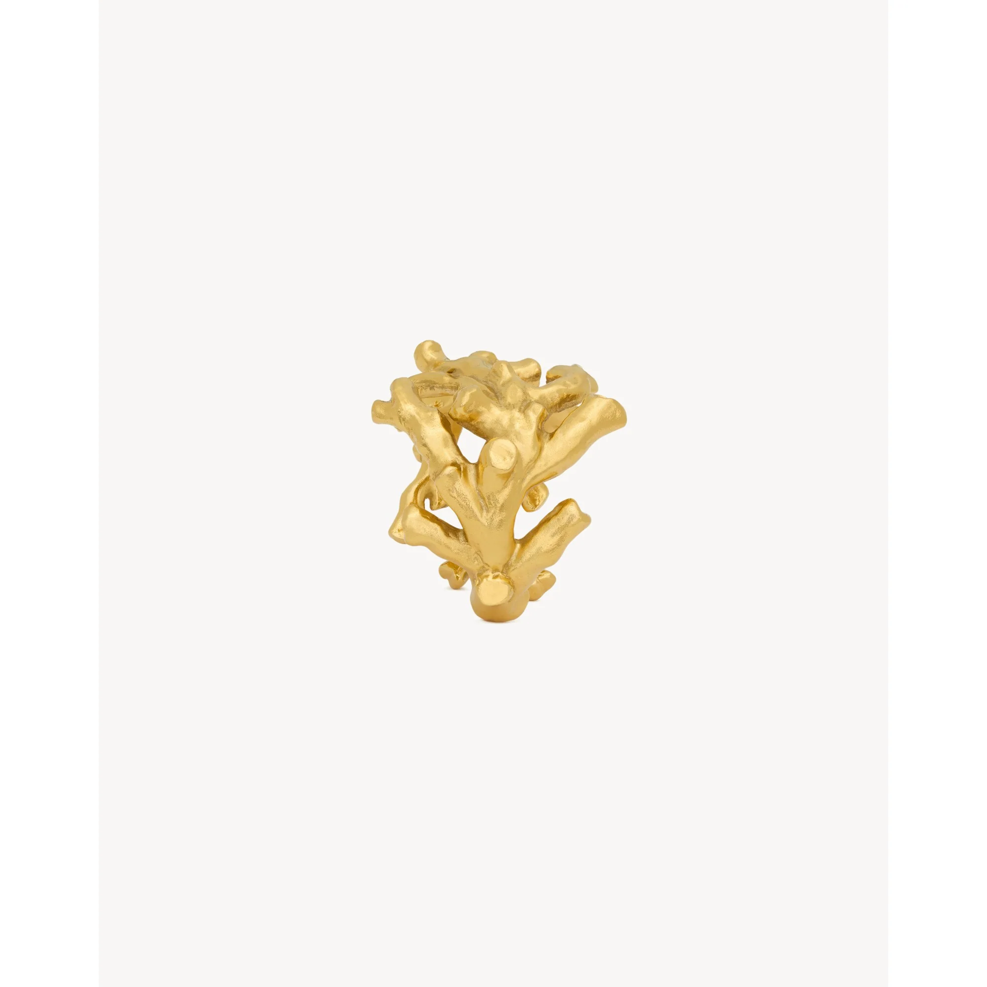 Oversize Coral Cuff - Dore Satine - Image 3