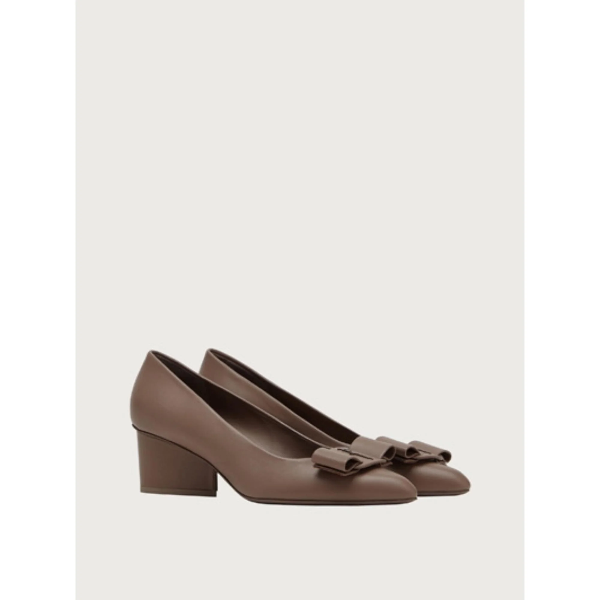 Viva Bow Pumps Shoe - Cumin - Image 3
