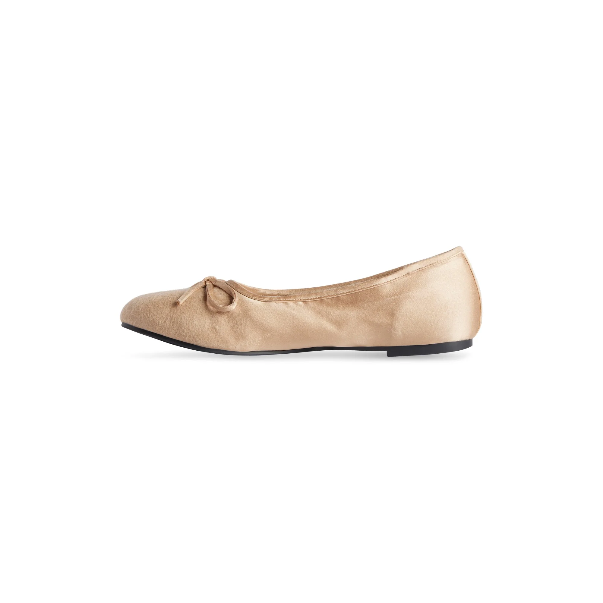Leopold Flat Satin Worn Out - Light Beige - Image 2