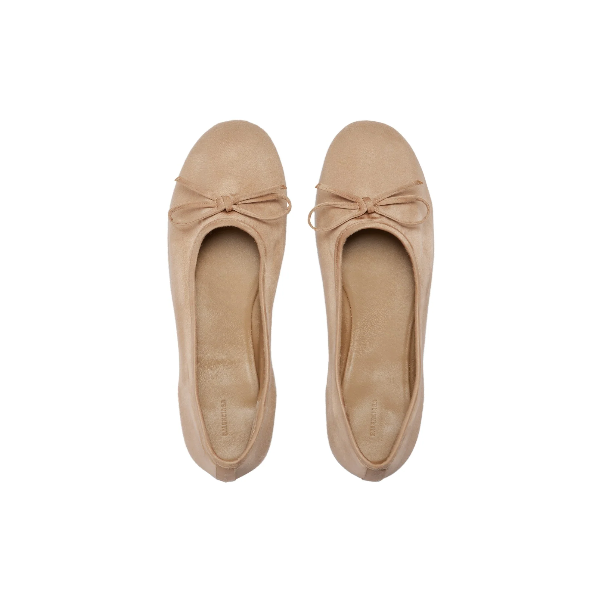 Leopold Flat Satin Worn Out - Light Beige - Image 8