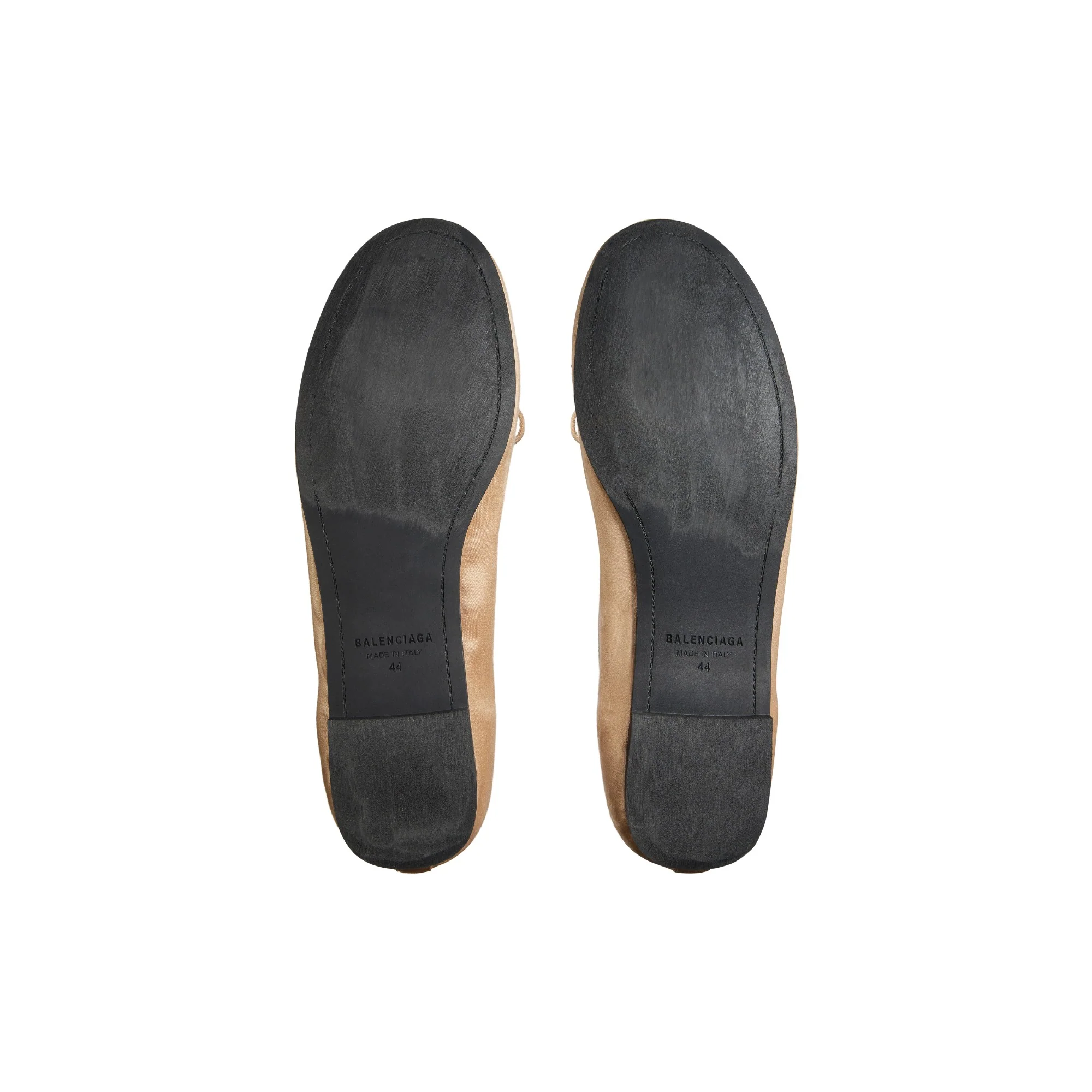 Leopold Flat Satin Worn Out - Light Beige - Image 9