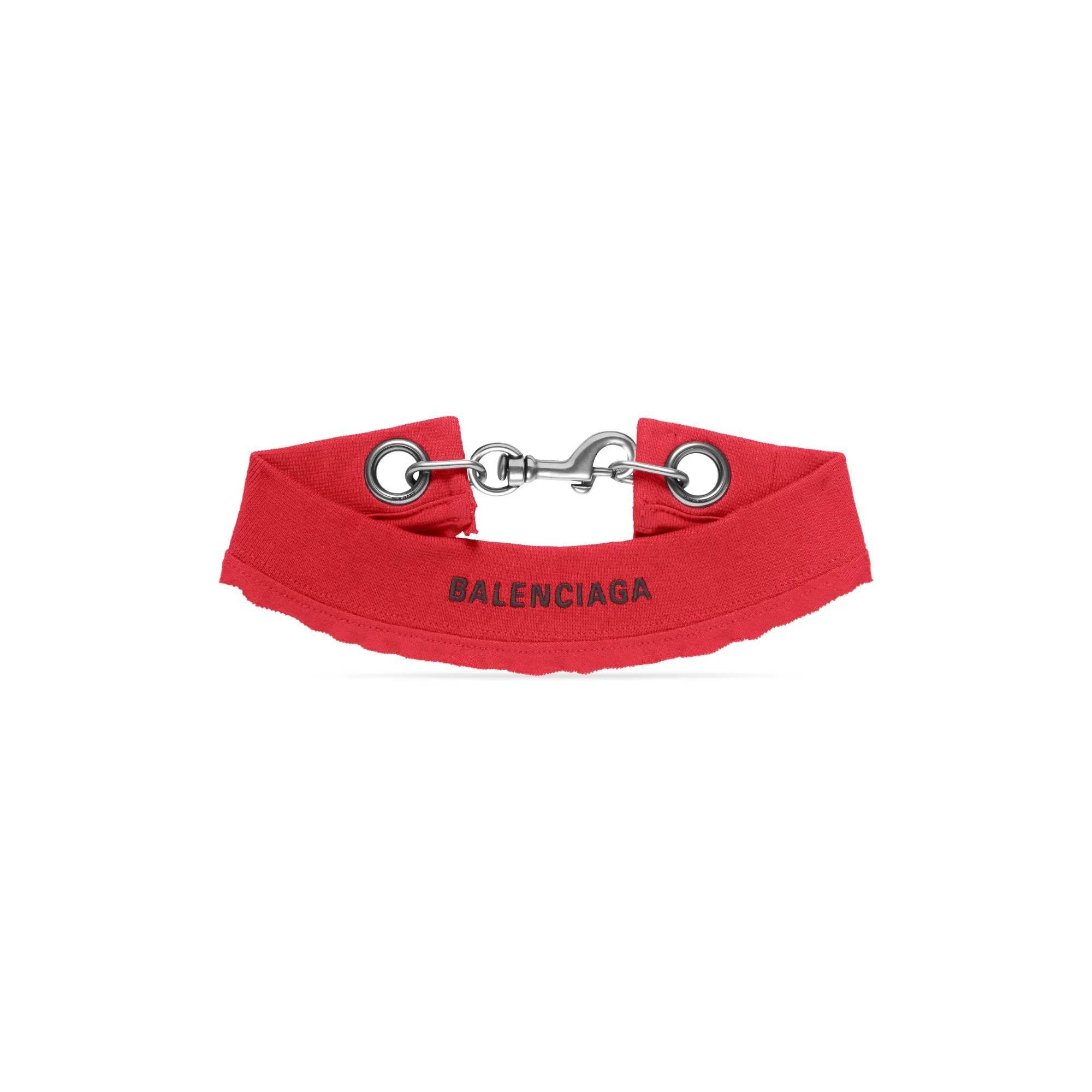 Collar Choker - Red/Black/Ant Silver