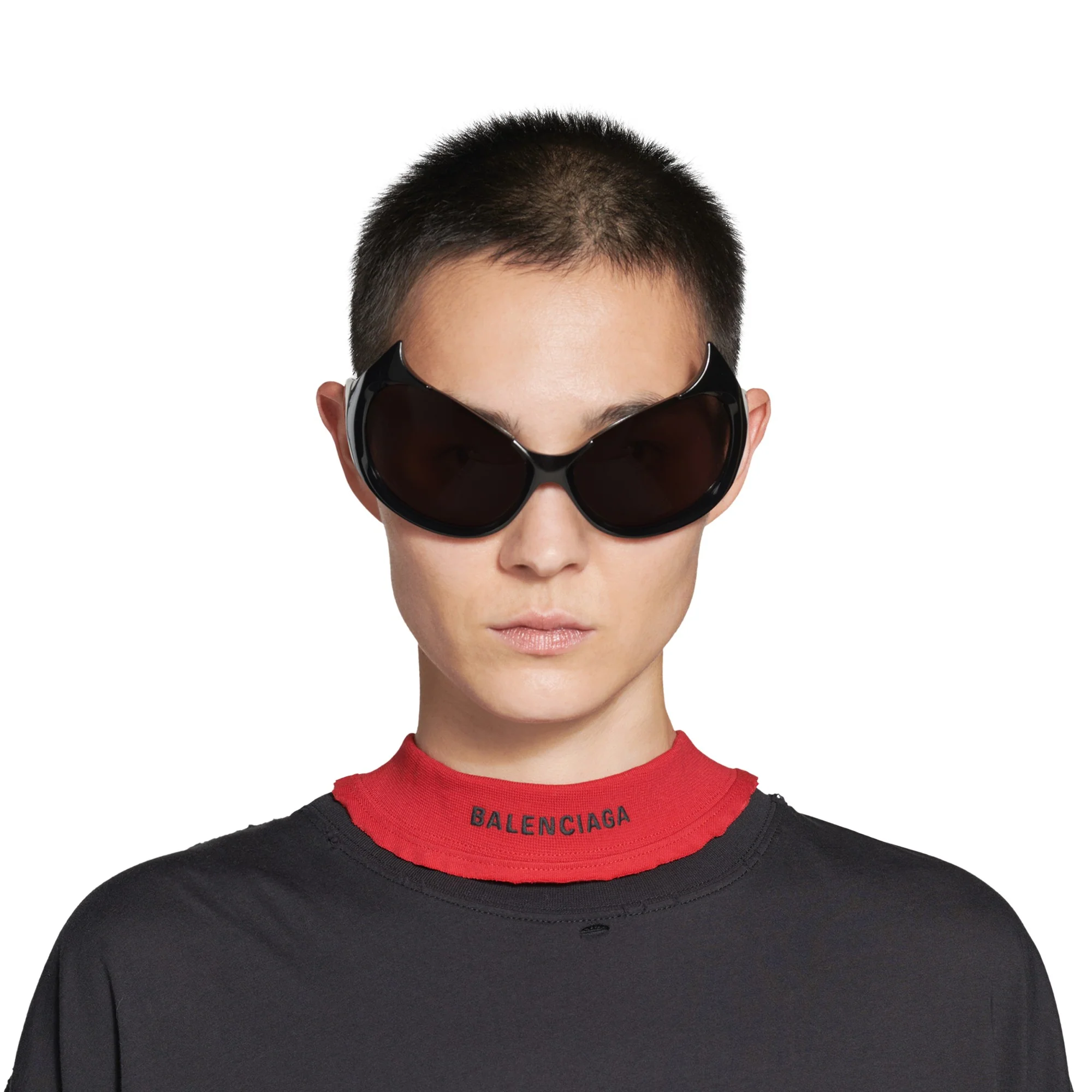 Collar Choker - Red/Black/Ant Silver - Image 2