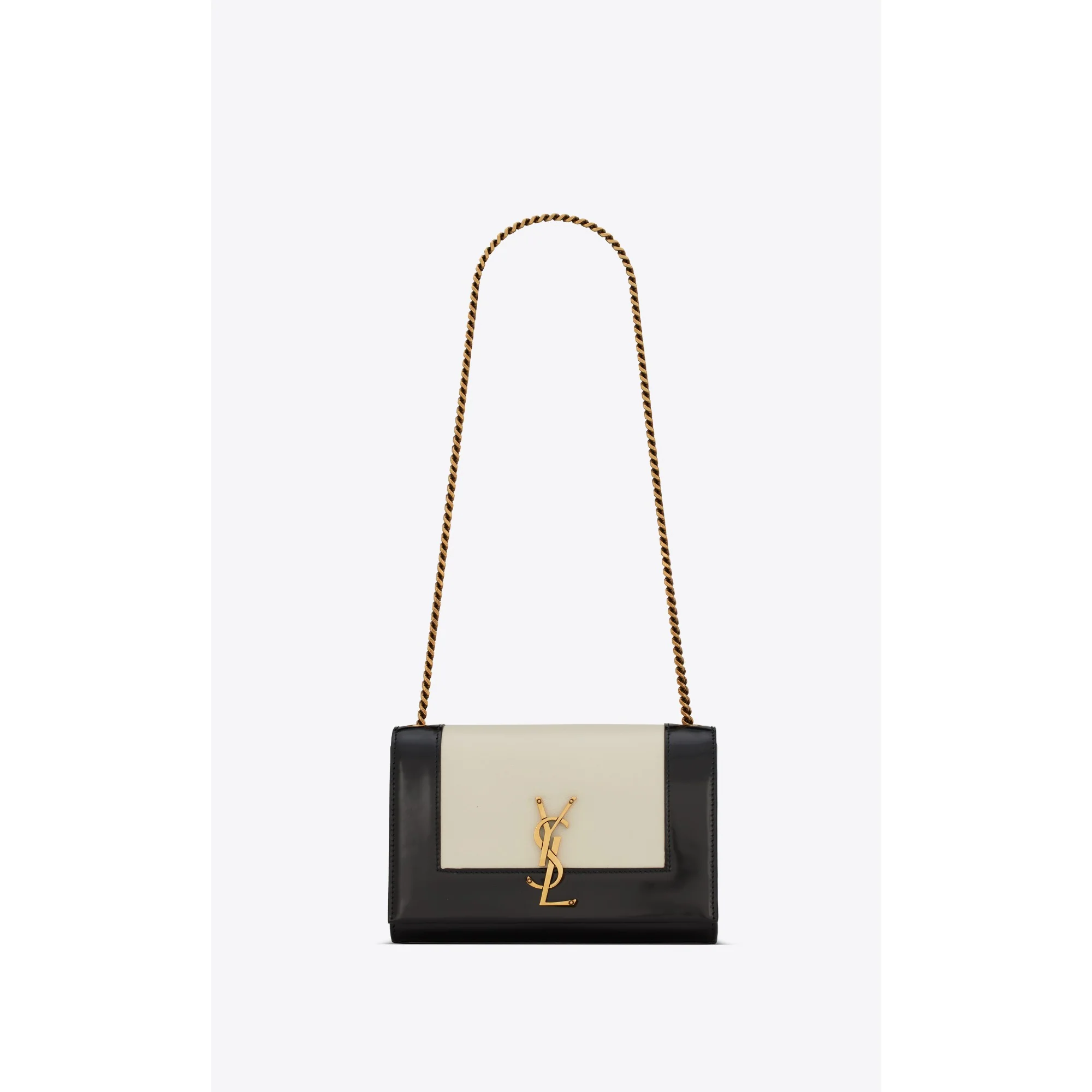 Small Kate Chain Bag - New Alabaster/Nero
