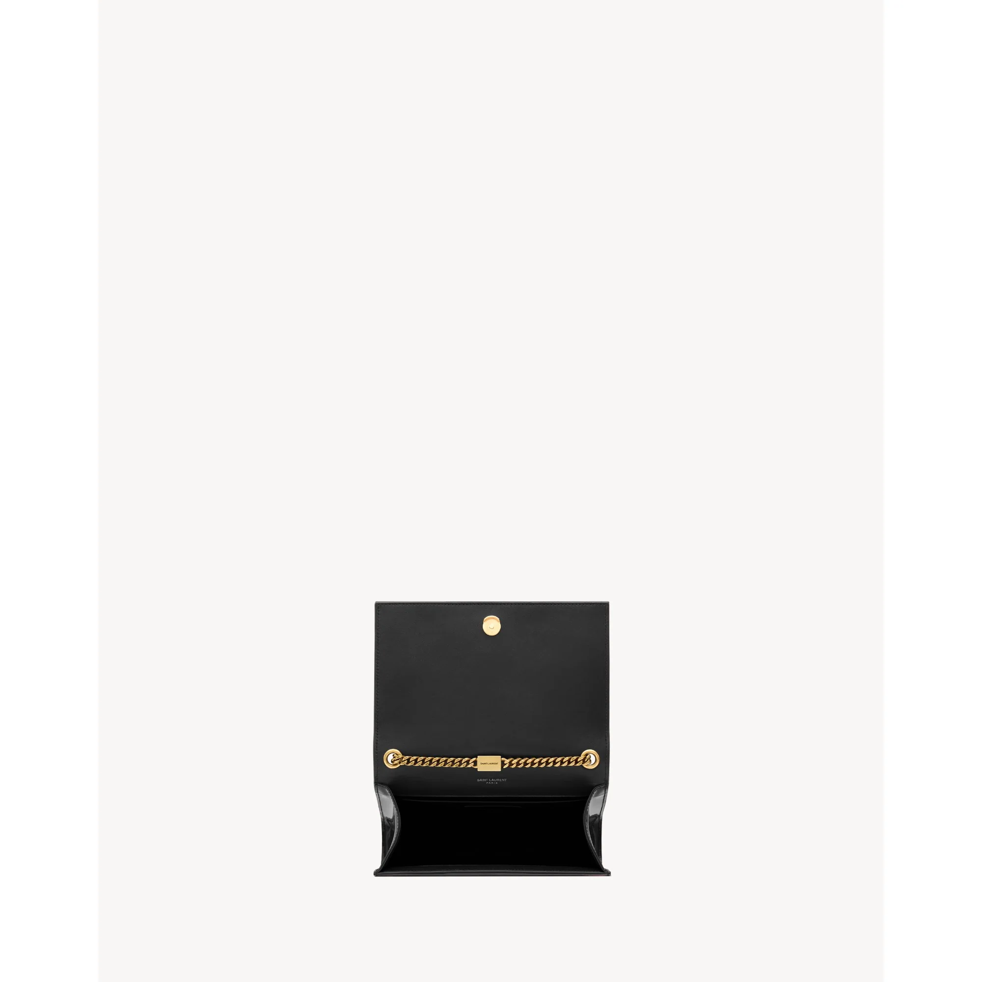 Small Kate Chain Bag - White Seal/Nero - Image 5