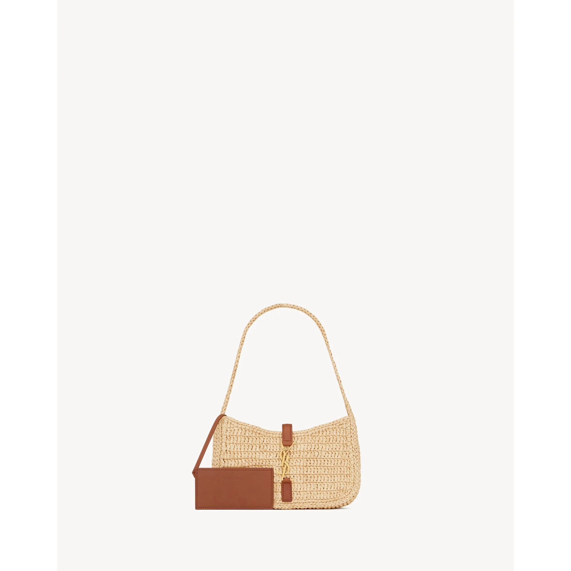 Mini Le 5 A 7 Hobo Bag - Natural/Brick - Image 2