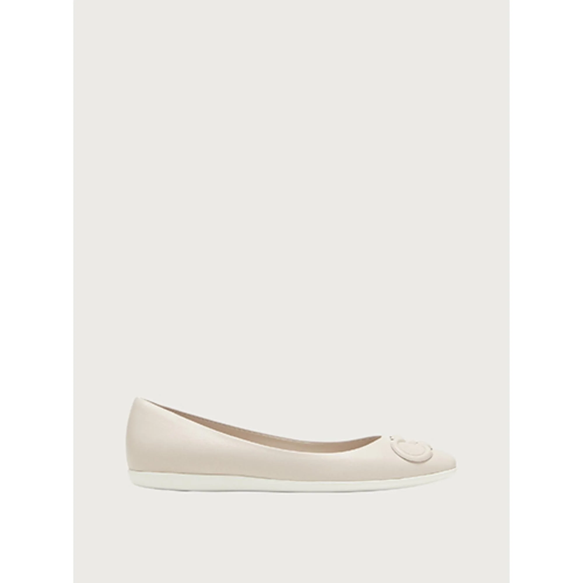 Gancini Ballet Flats - Bone