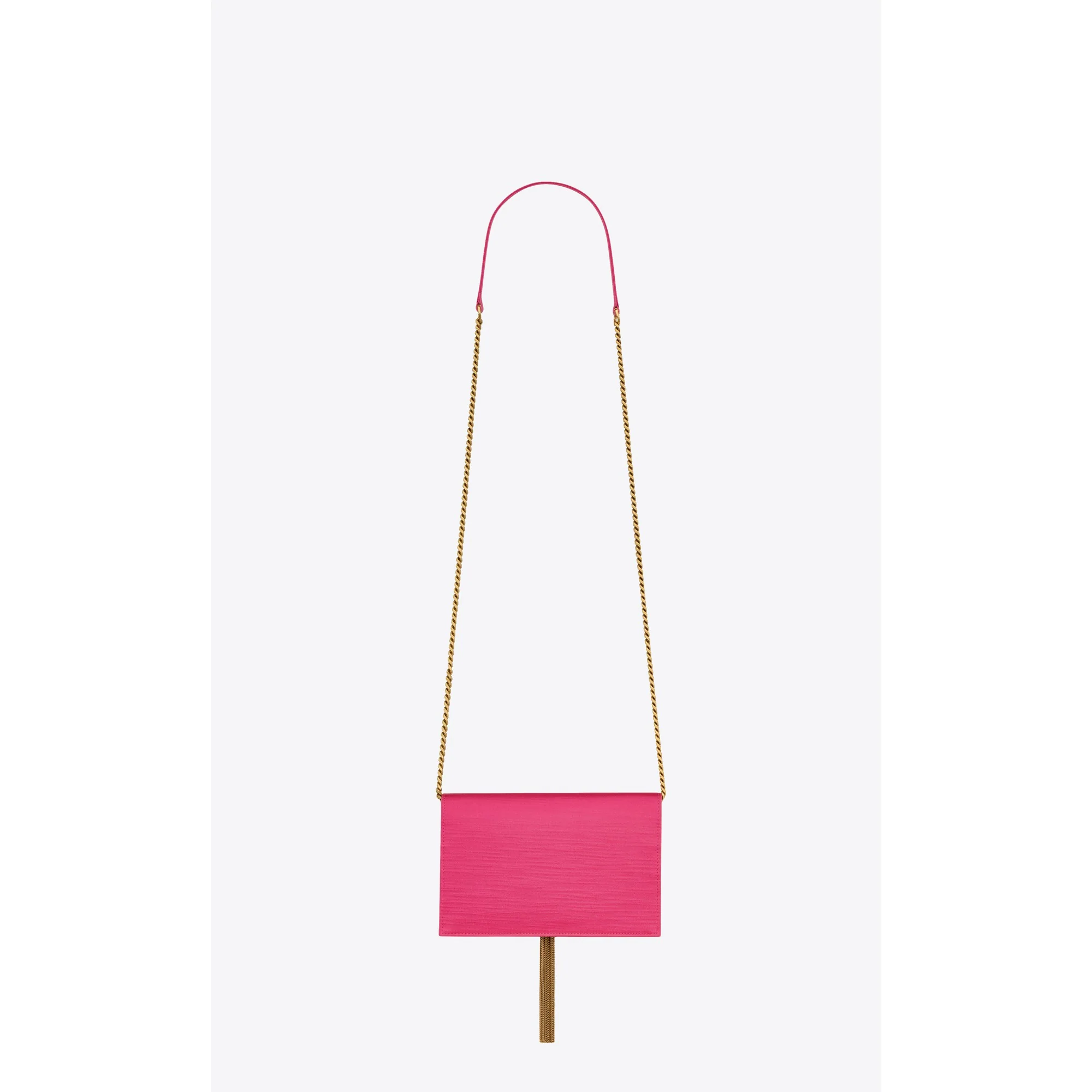 Kate Tassel Chain Wallet - Guava Pink - Image 2