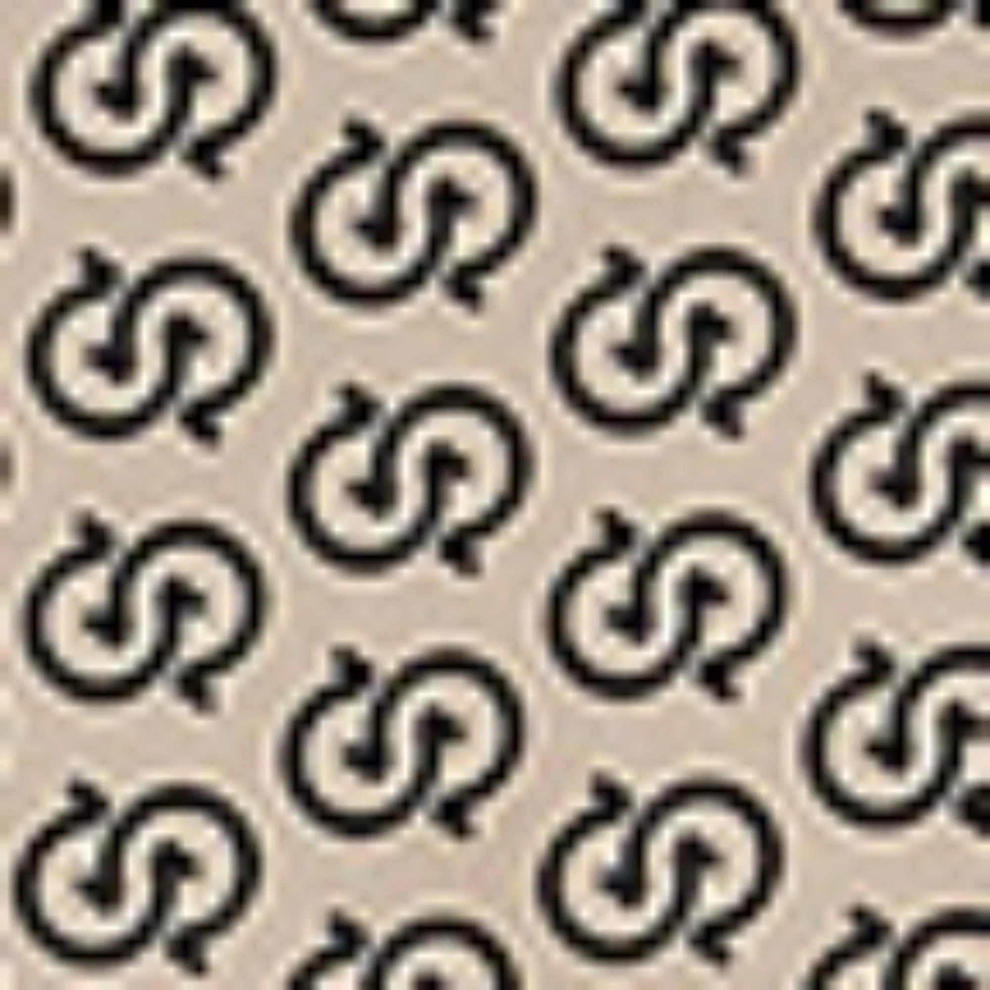 Gancio S Print Silk Foulard (70x70cm) - Bone/Black - Image 3
