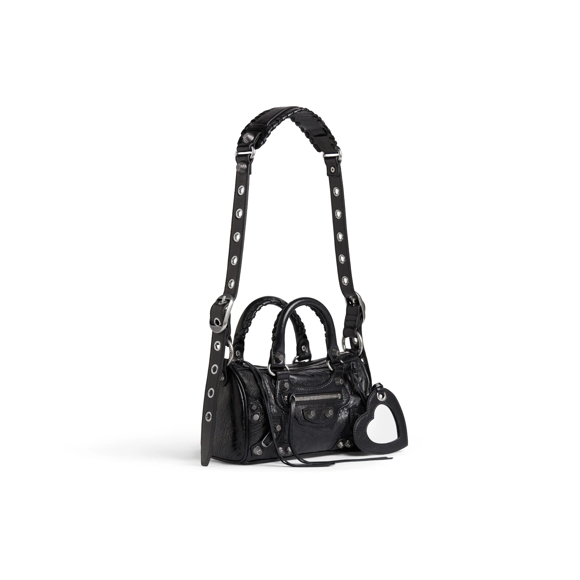 Le Cagole Mini Duffle Bag - Black - Image 4