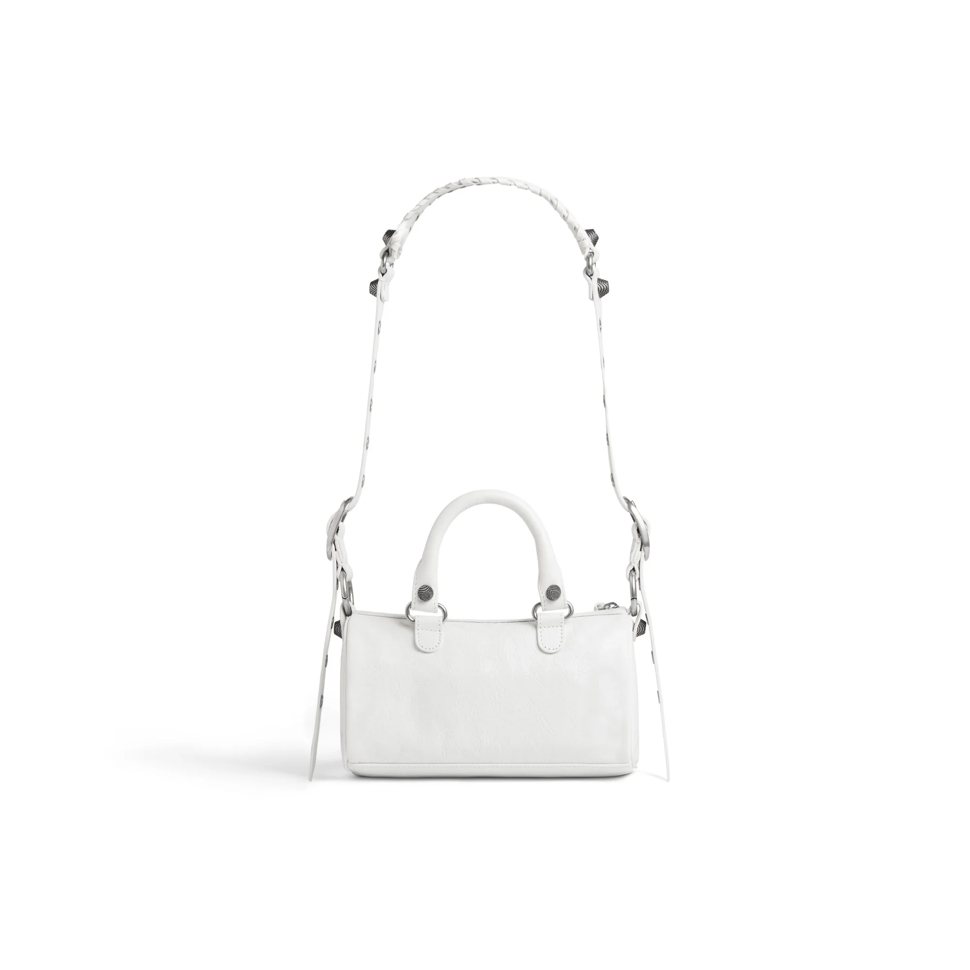 Le Cagole Mini Duffle Bag - Optic White - Image 2