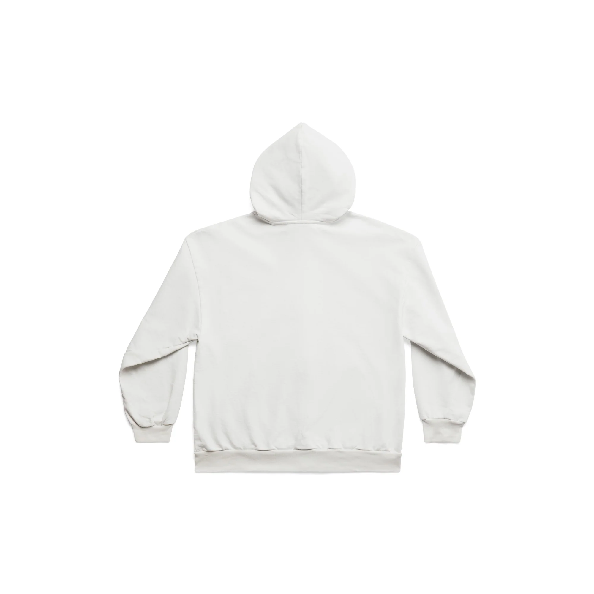 Small Zip-Up Hoodie - Dirty White - Image 2