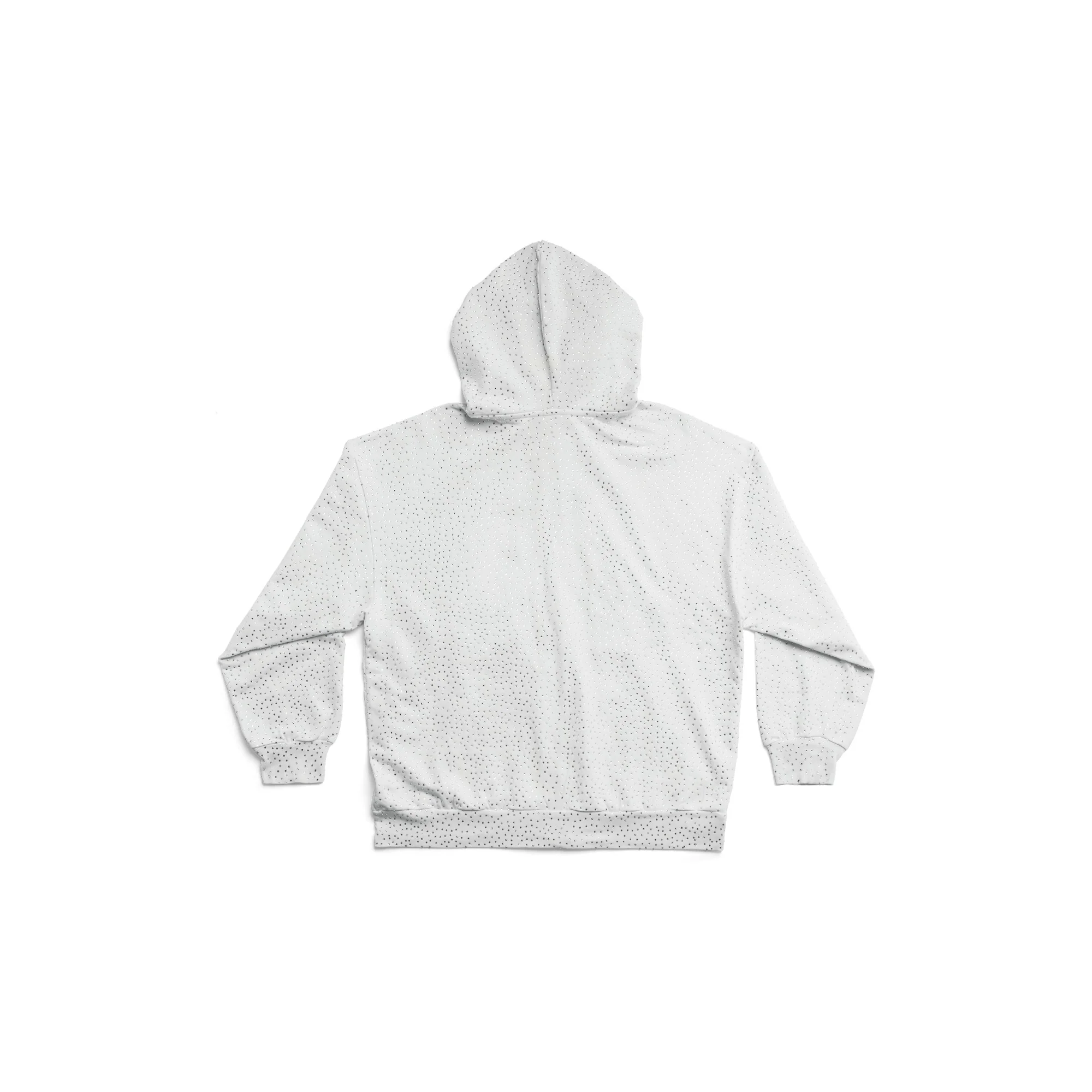 Small Zip-Up Hoodie - Dirty White - Image 2