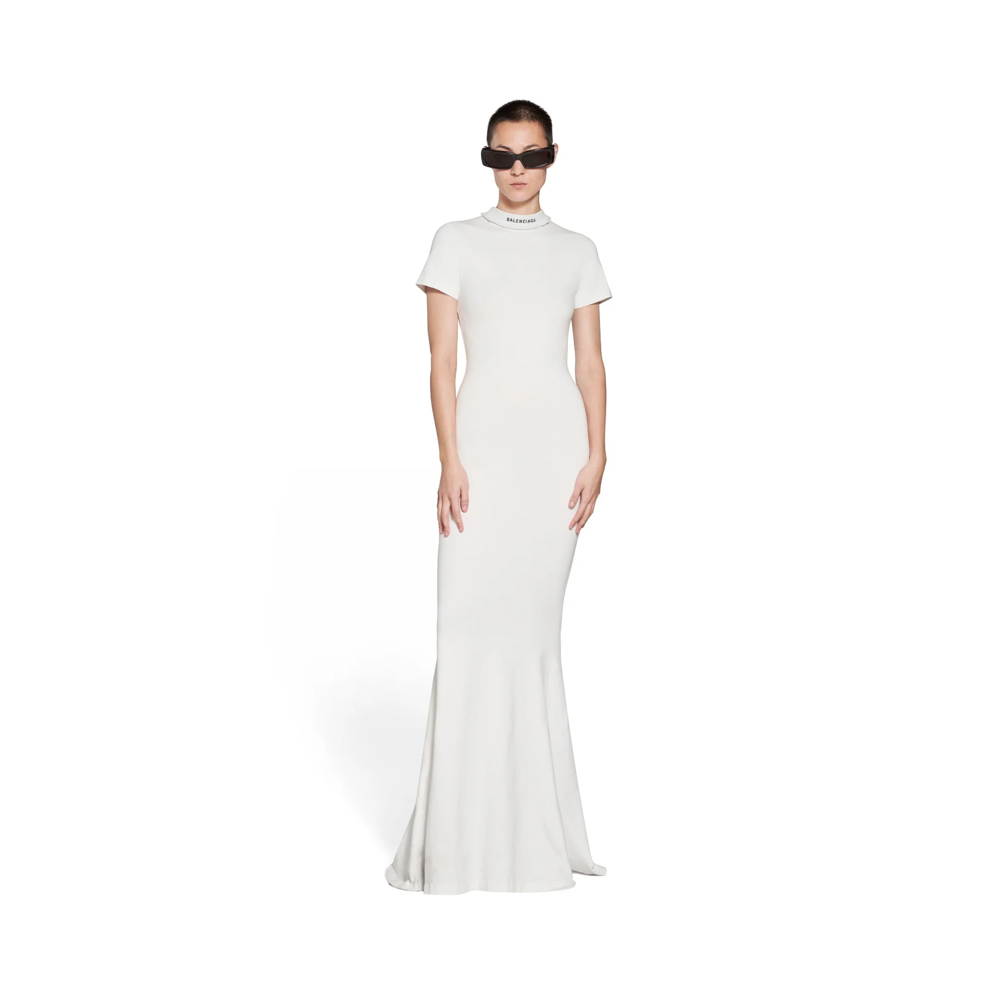 Maxi T-Shirt Dress - Dirty White - Image 4