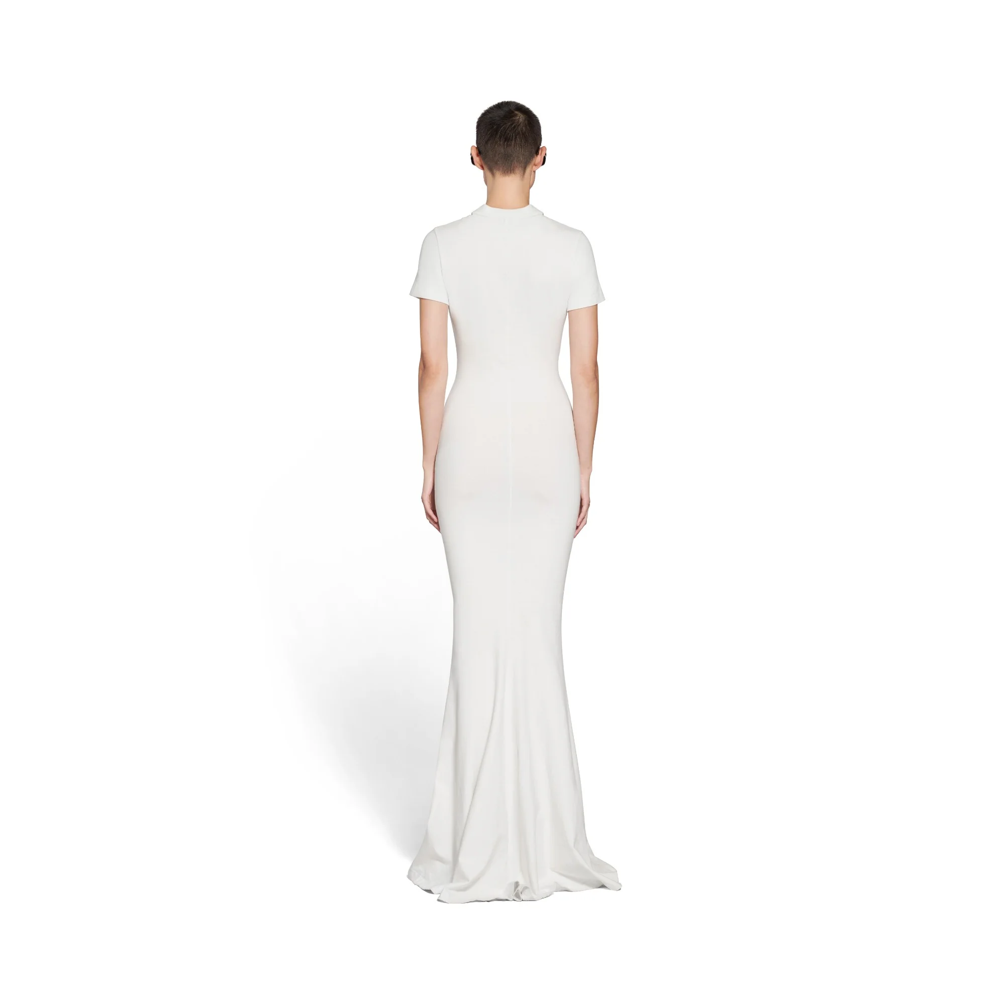 Maxi T-Shirt Dress - Dirty White - Image 5
