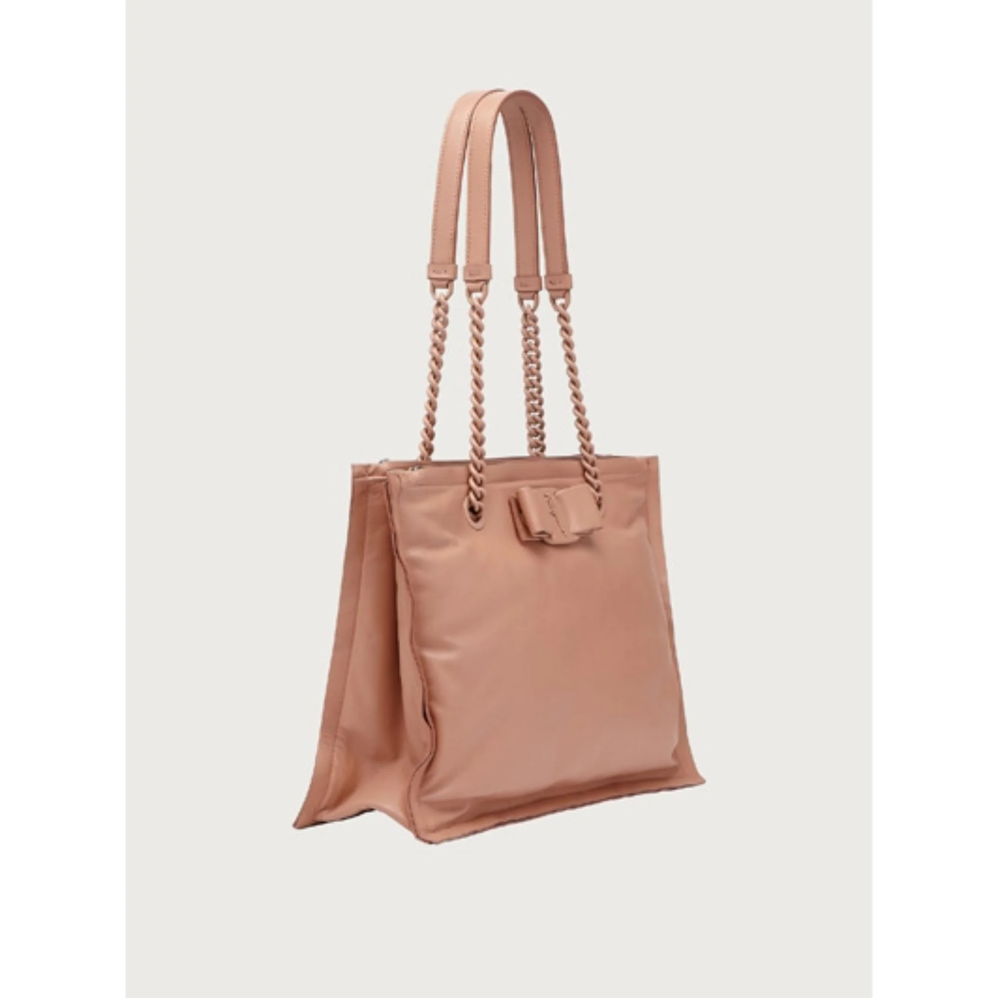 Viva Small Bow Tote Bag - New Blush - Image 2