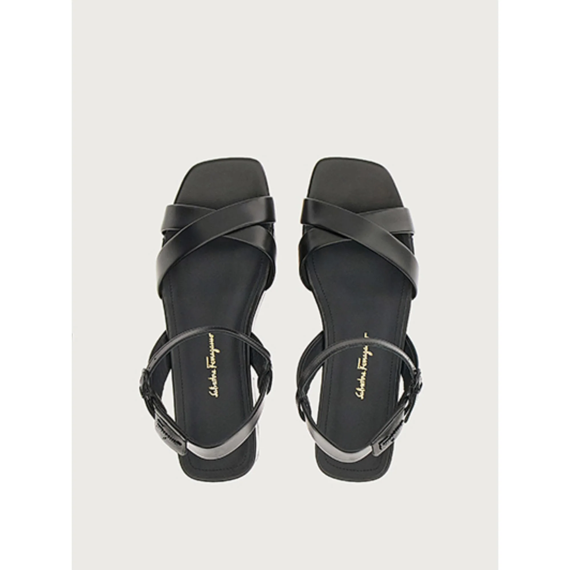 Platform Sandals - Black - Image 2