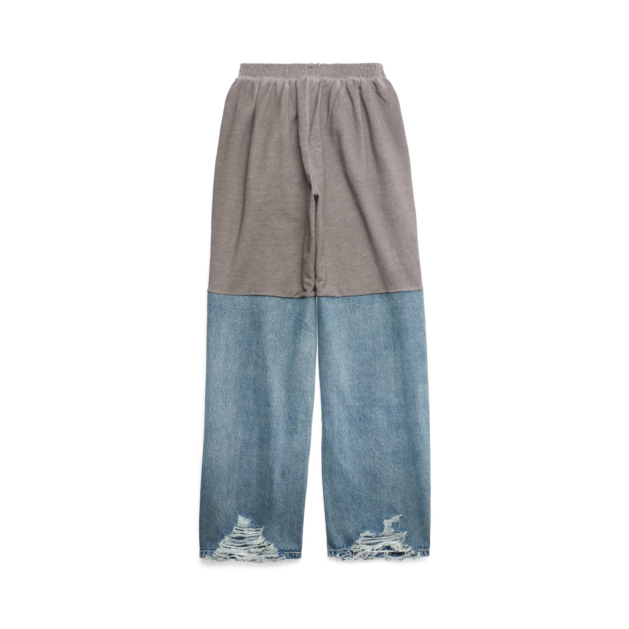 Patched Sweatpants - Pale Blue - Image 2