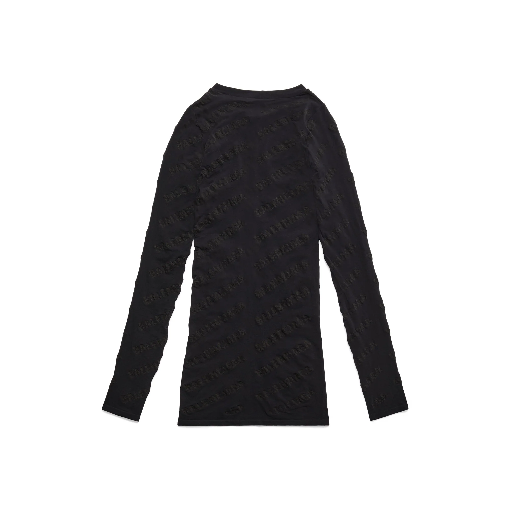 Top Allover Logo - Black - Image 2
