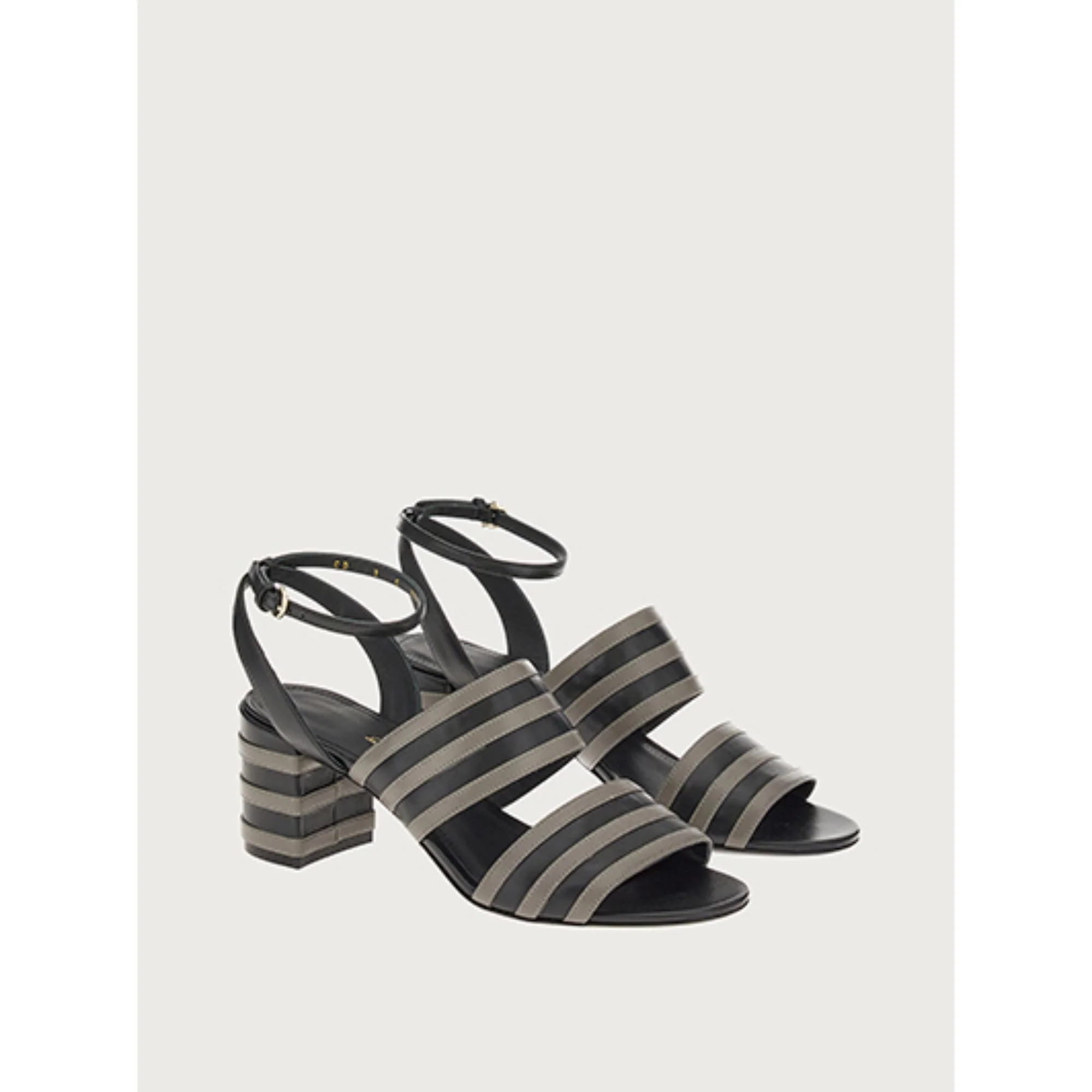 Dual Color Sandals - Black/Sparrow - Image 2