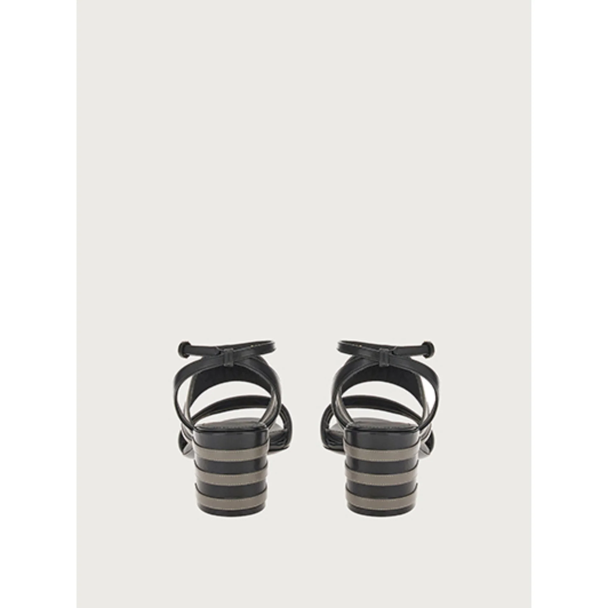 Dual Color Sandals - Black/Sparrow - Image 3