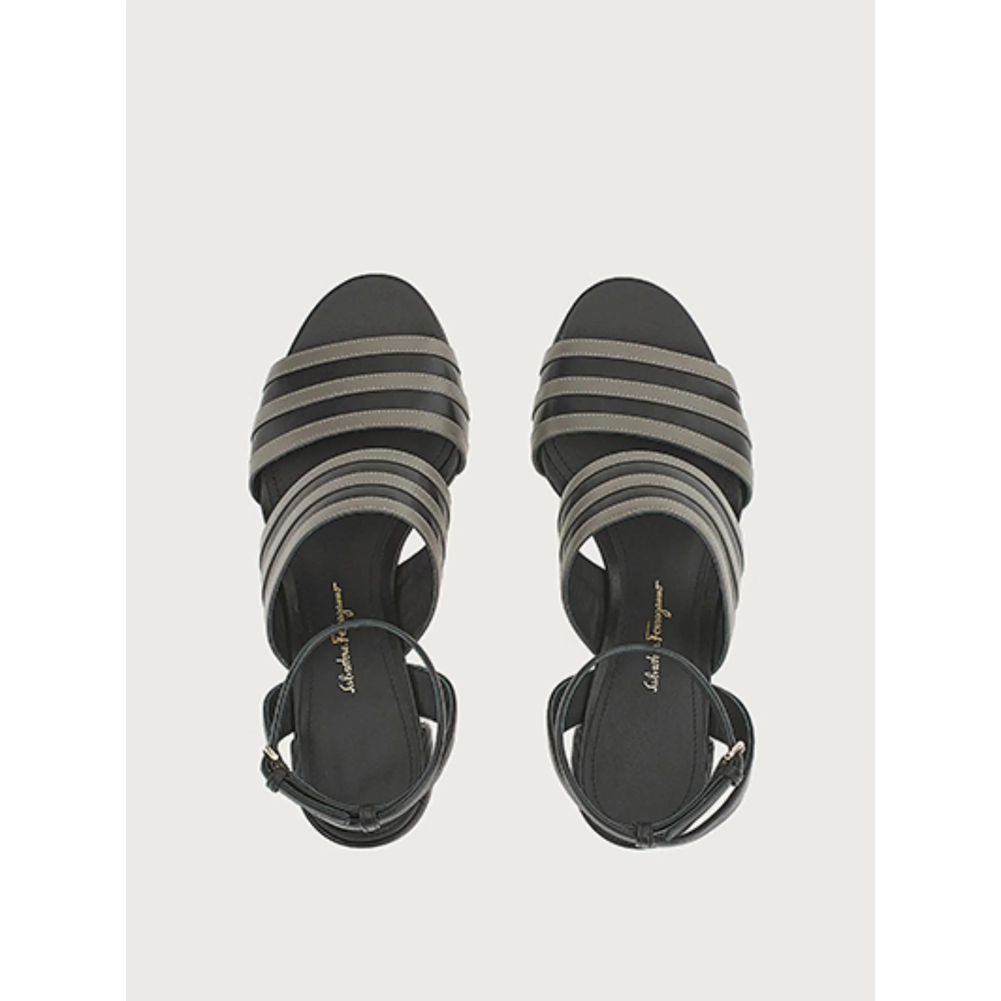Dual Color Sandals - Black/Sparrow - Image 4