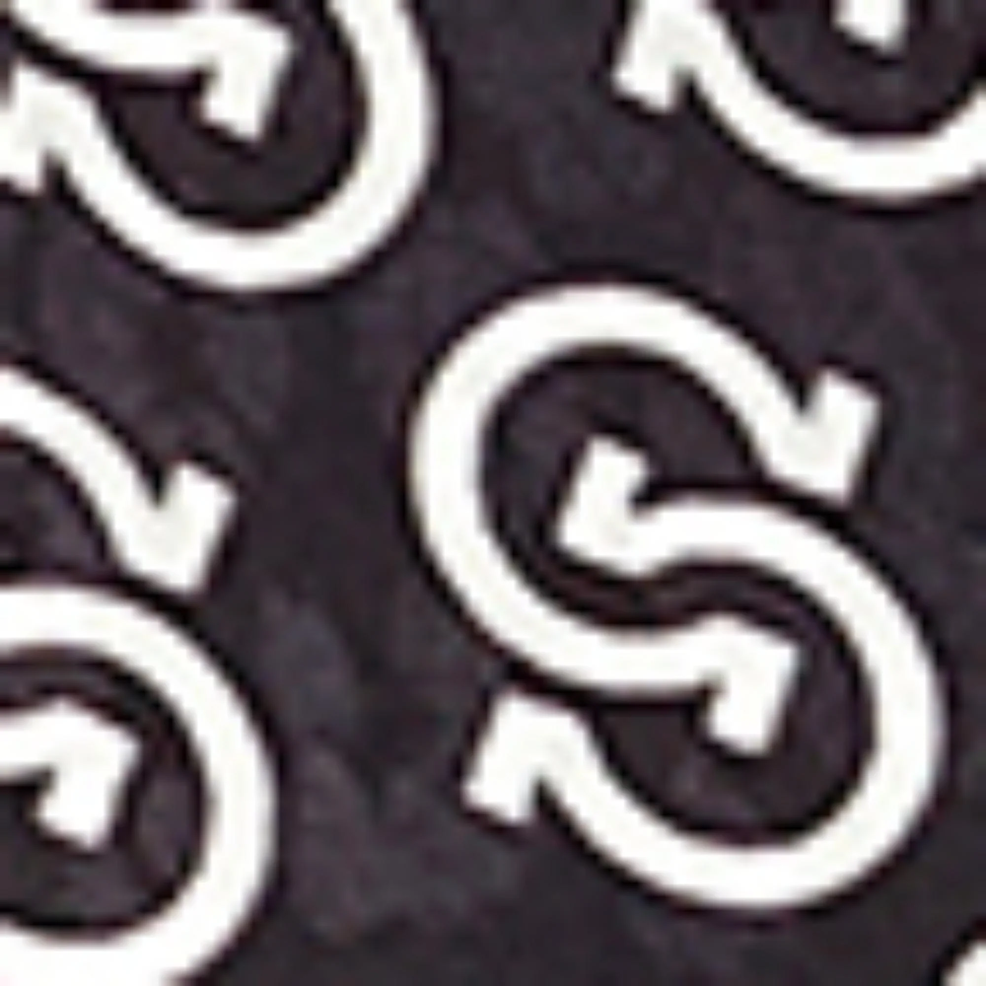 Gancio S Silk Dress - White/Black - Image 2