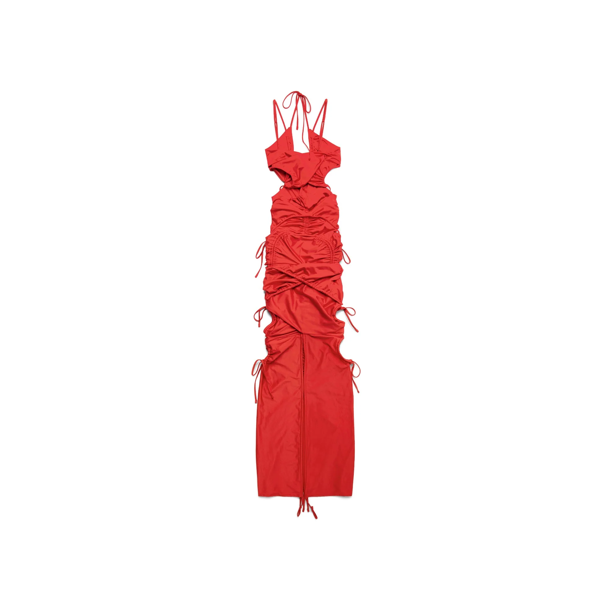 Patched Bikini Dress - Red - Image 2
