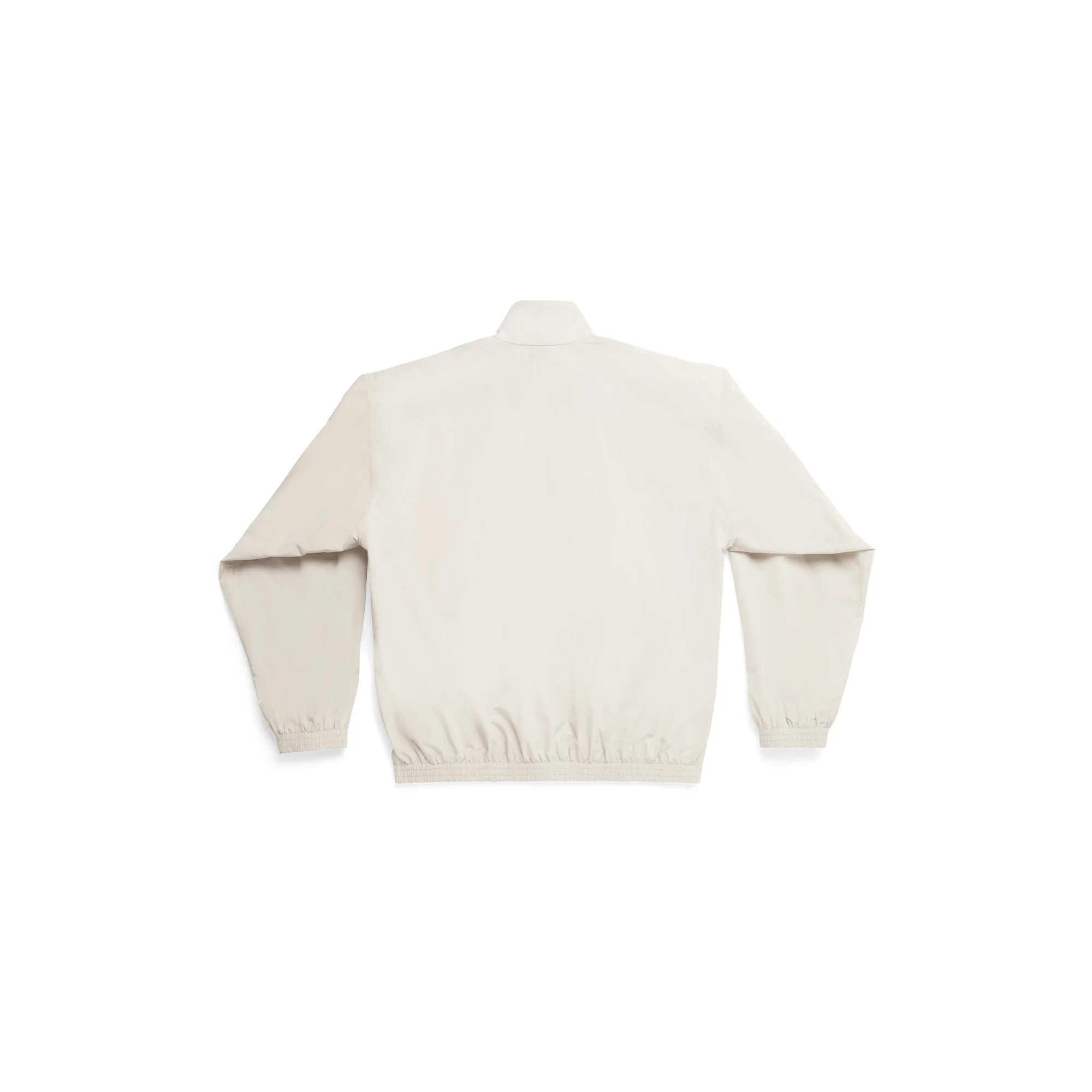 Minimal Tracksuit Jacket - Cement Beige - Image 2