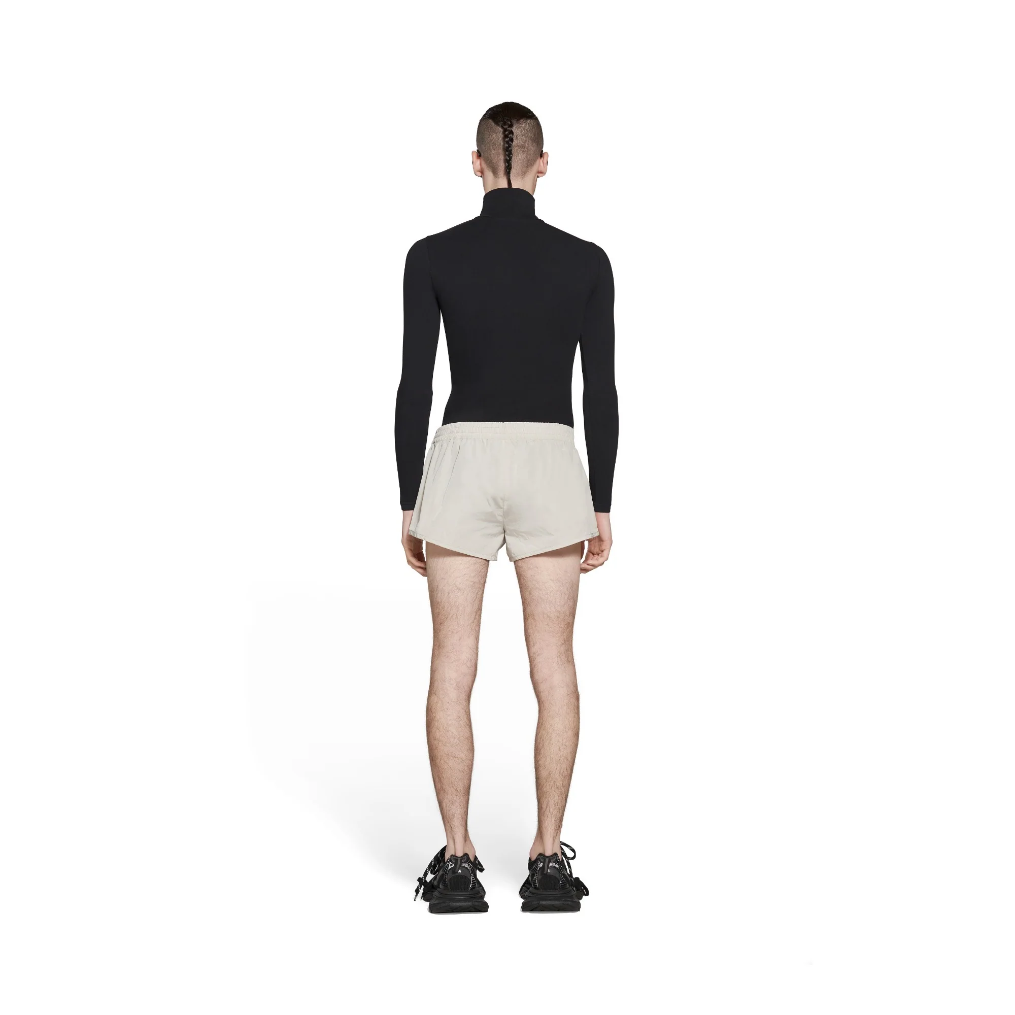Running Shorts - Cement Beige - Image 5