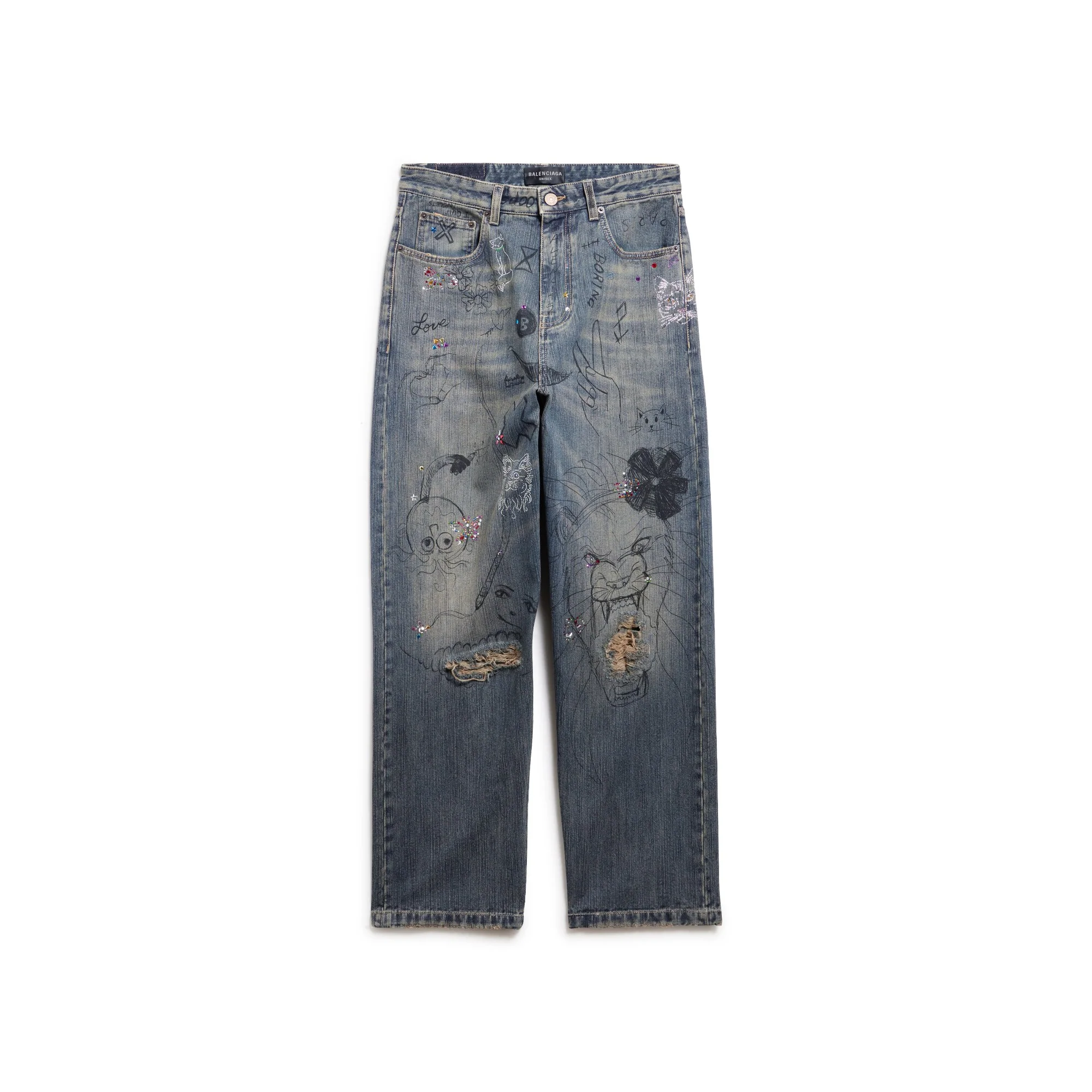 Medium Fit Pants - Light Ring