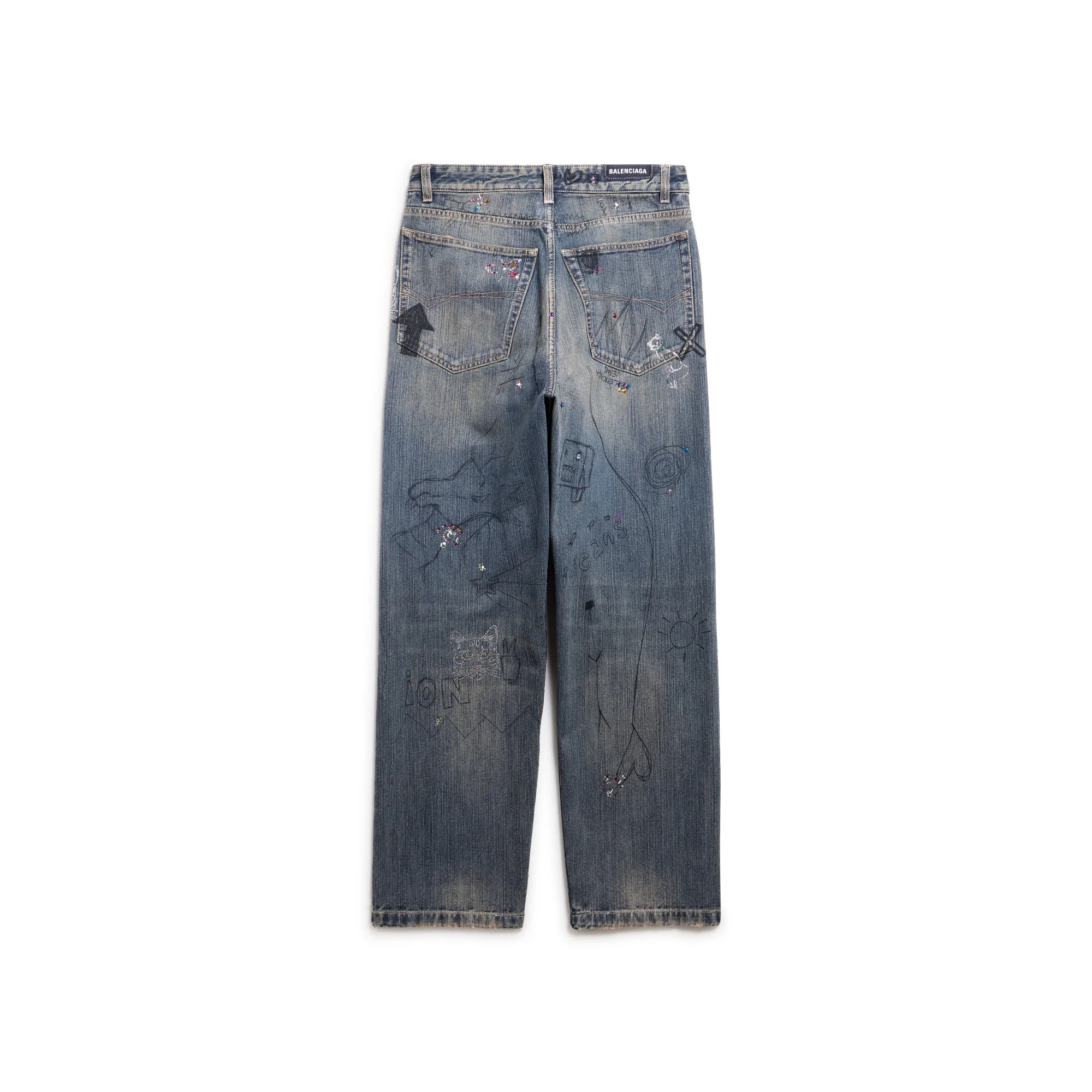 Medium Fit Pants - Light Ring - Image 2