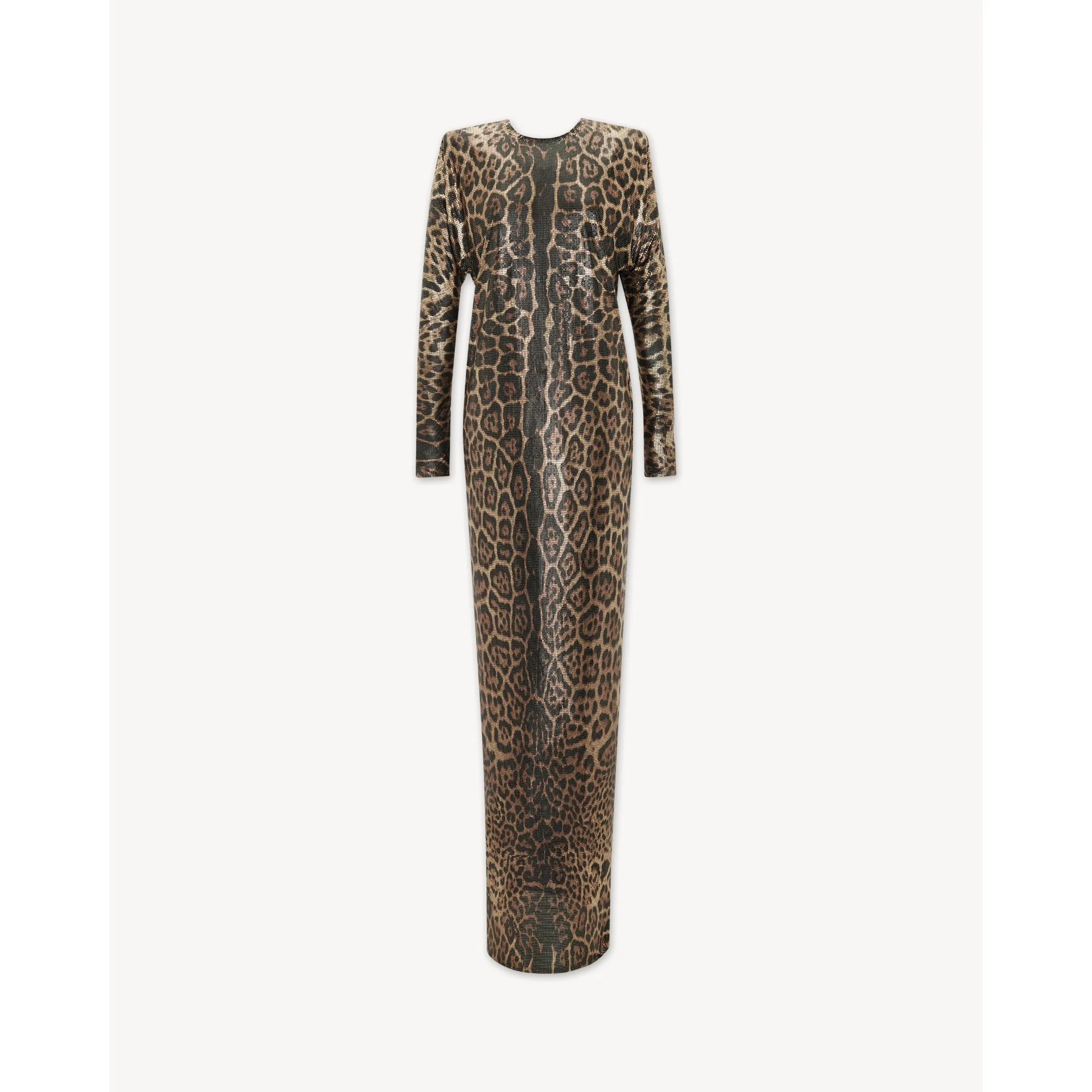 Robe Mesh Leopard - Fauve
